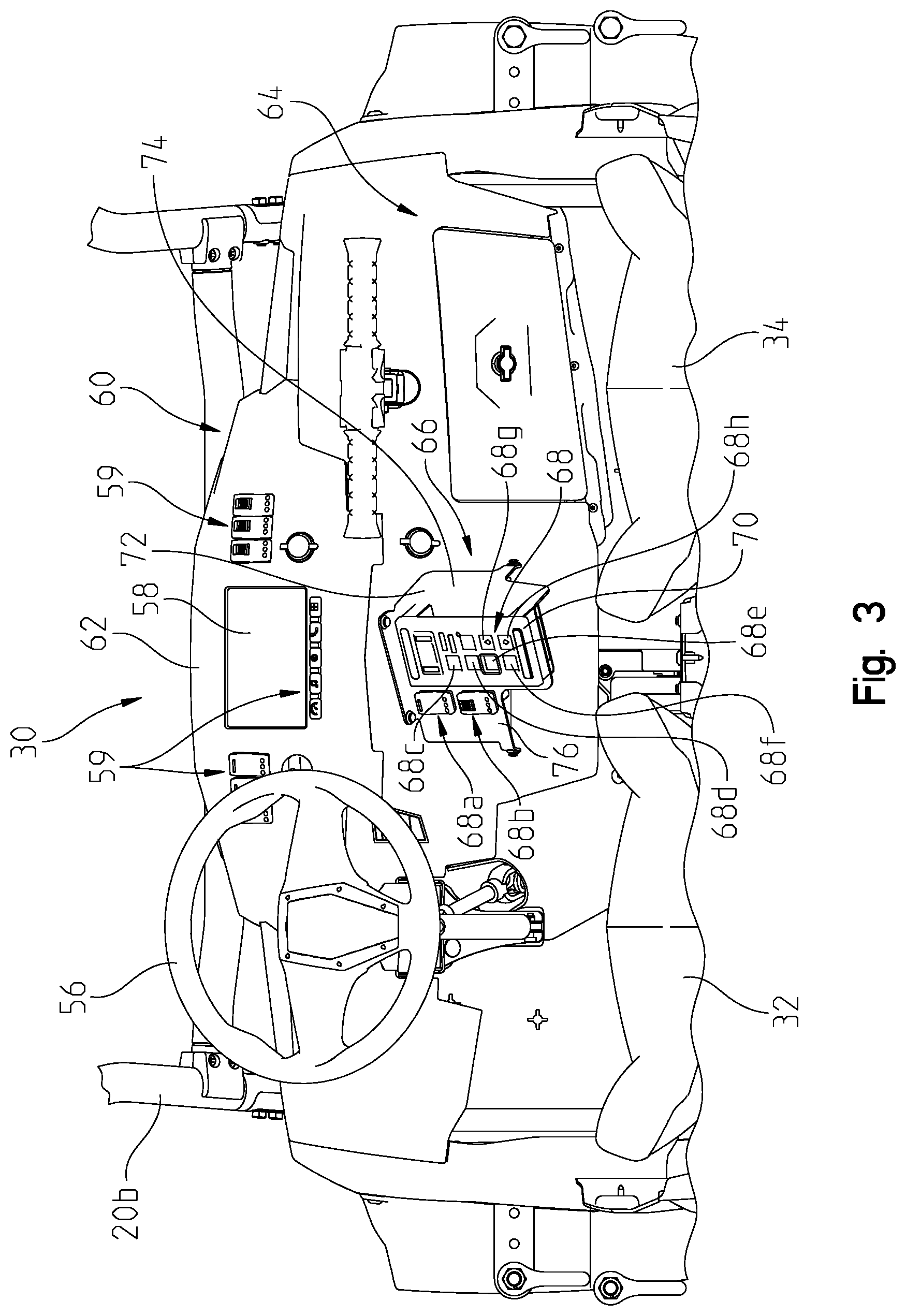 Patent US12311728 Figure 4 – Hybrid utility vehicle