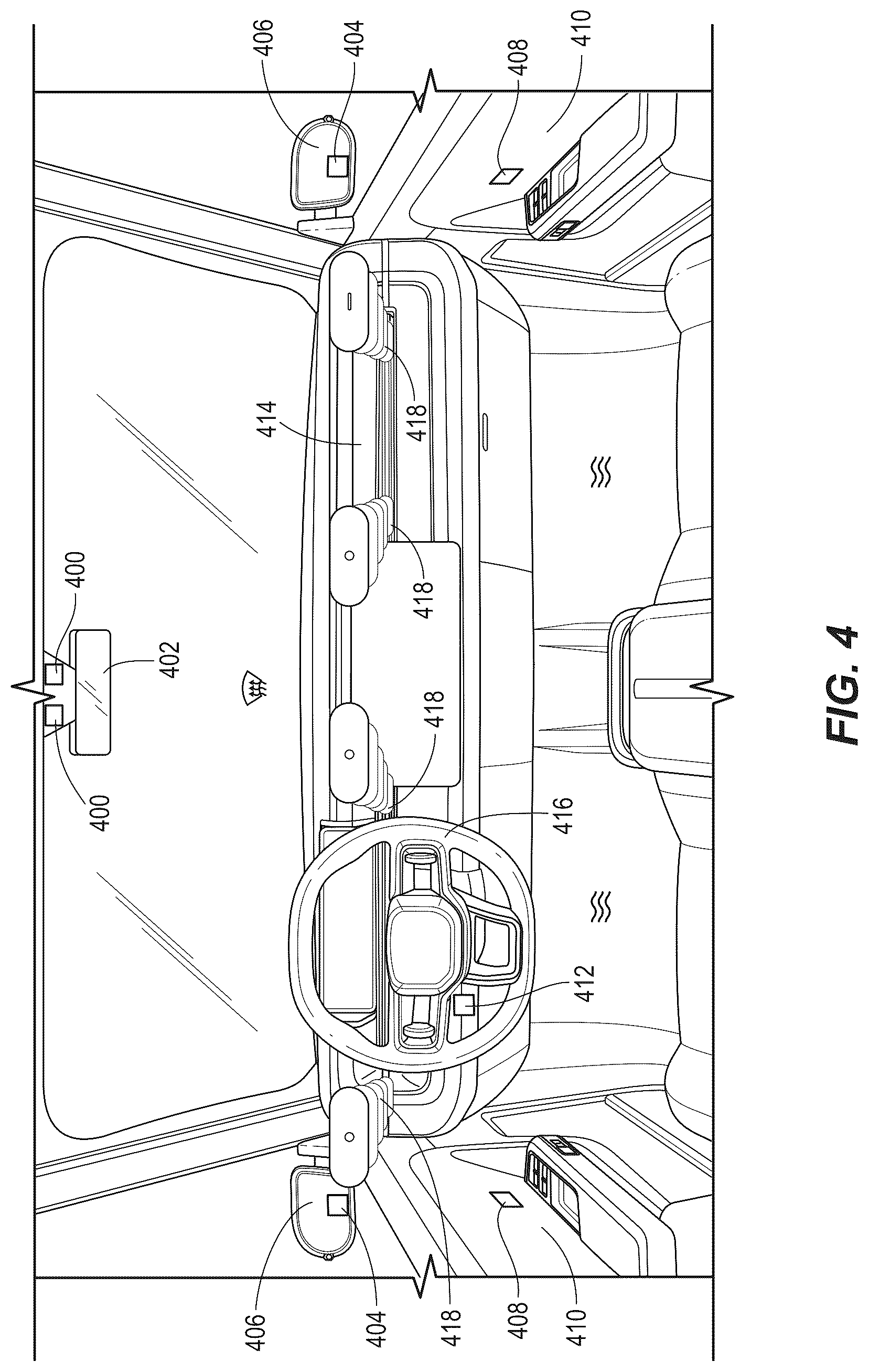 Patent US12311733 Figure 5 – Solar aggressiveness factor for determining airflow and discharge temperature of a vehicle HVAC system