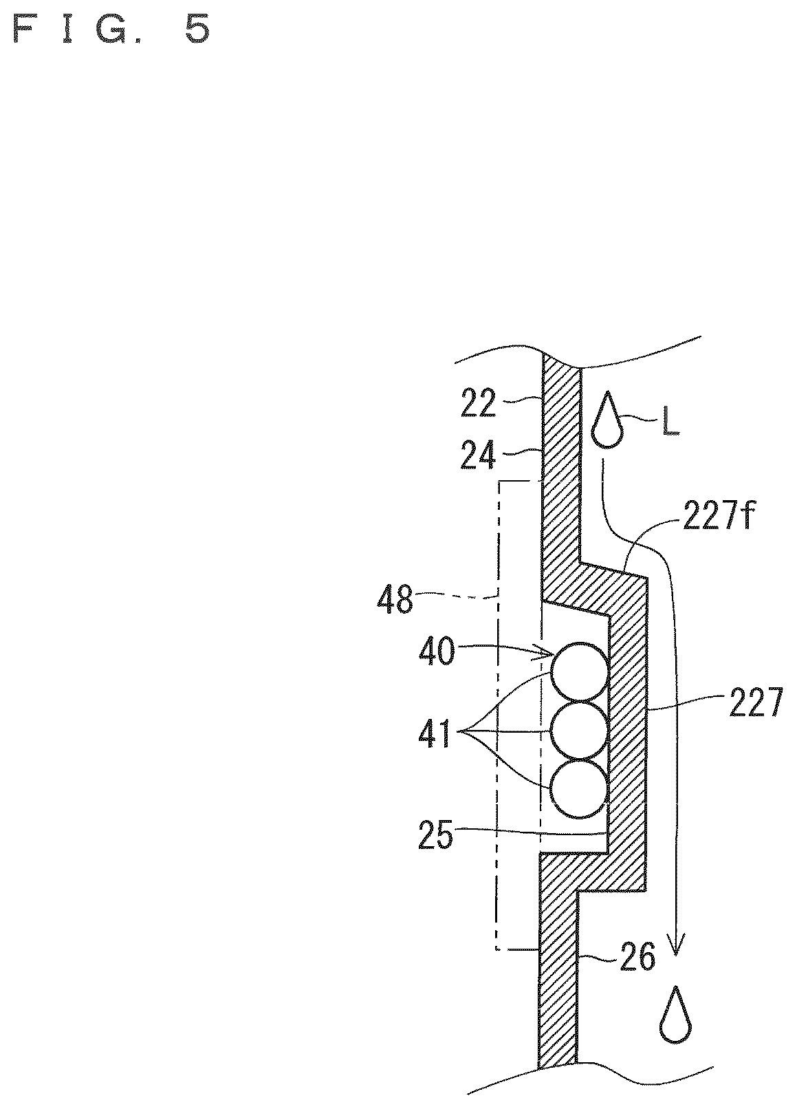 Patent US12311742 Figure 5 – Door wiring module and door planar member