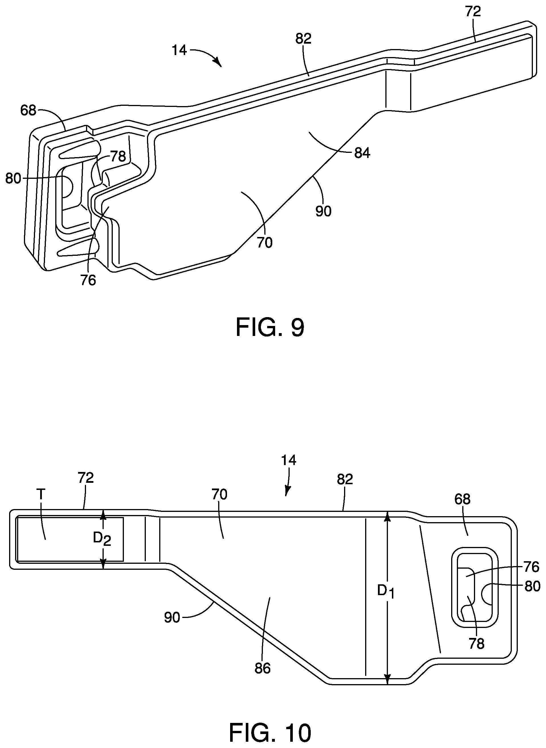 Patent US12311743 Figure 7 – Vehicle door structure