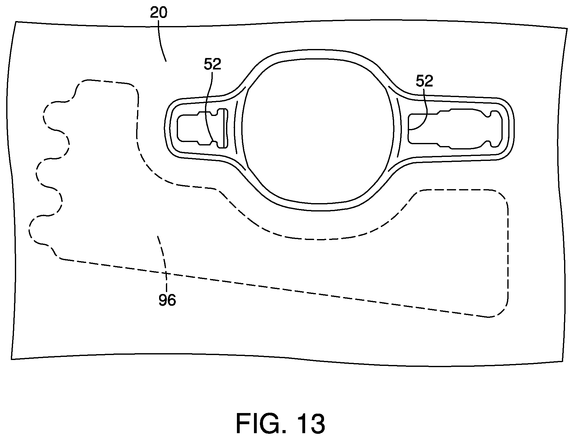 Patent US12311743 Figure 9 – Vehicle door structure
