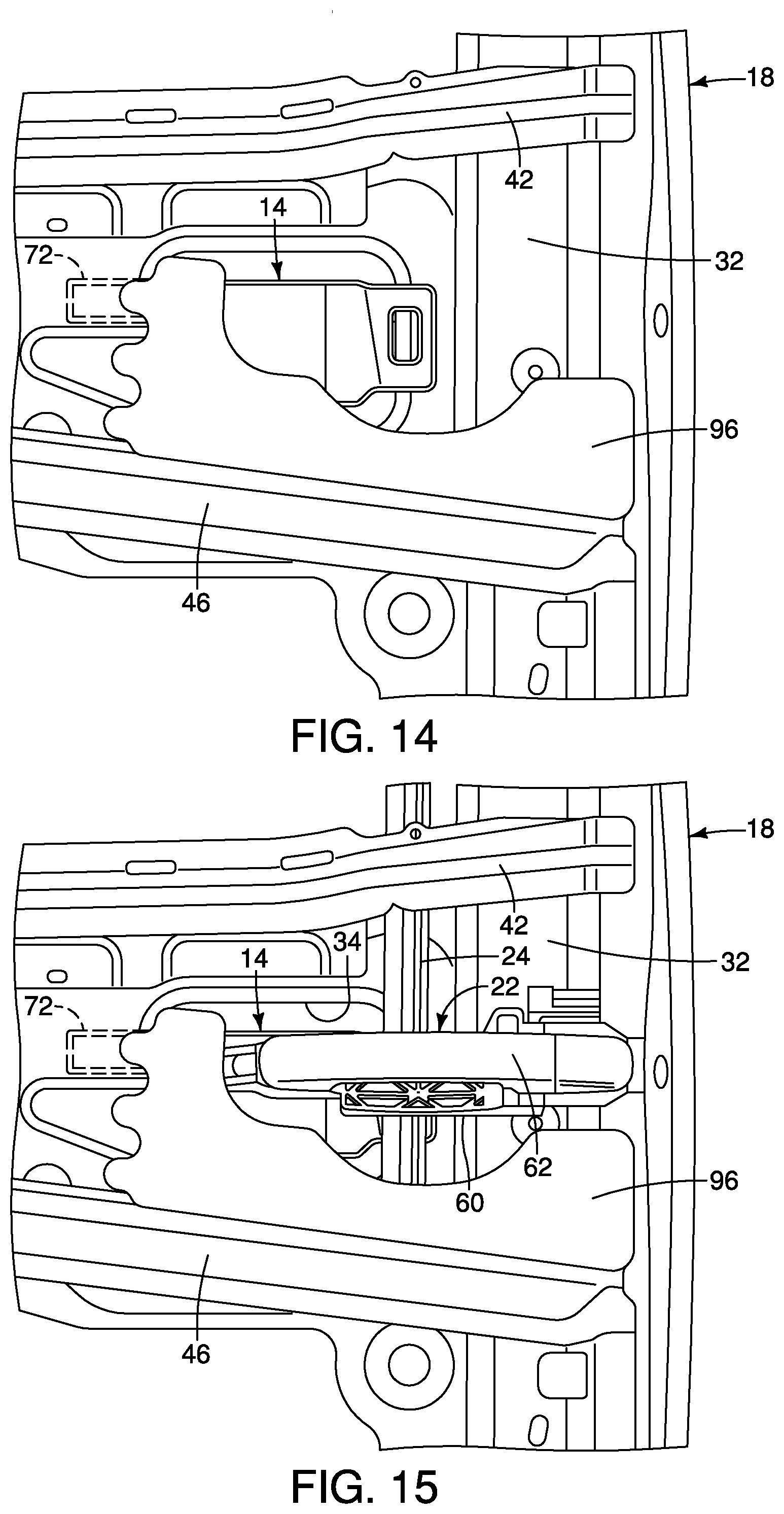 Patent US12311743 Figure 10 – Vehicle door structure