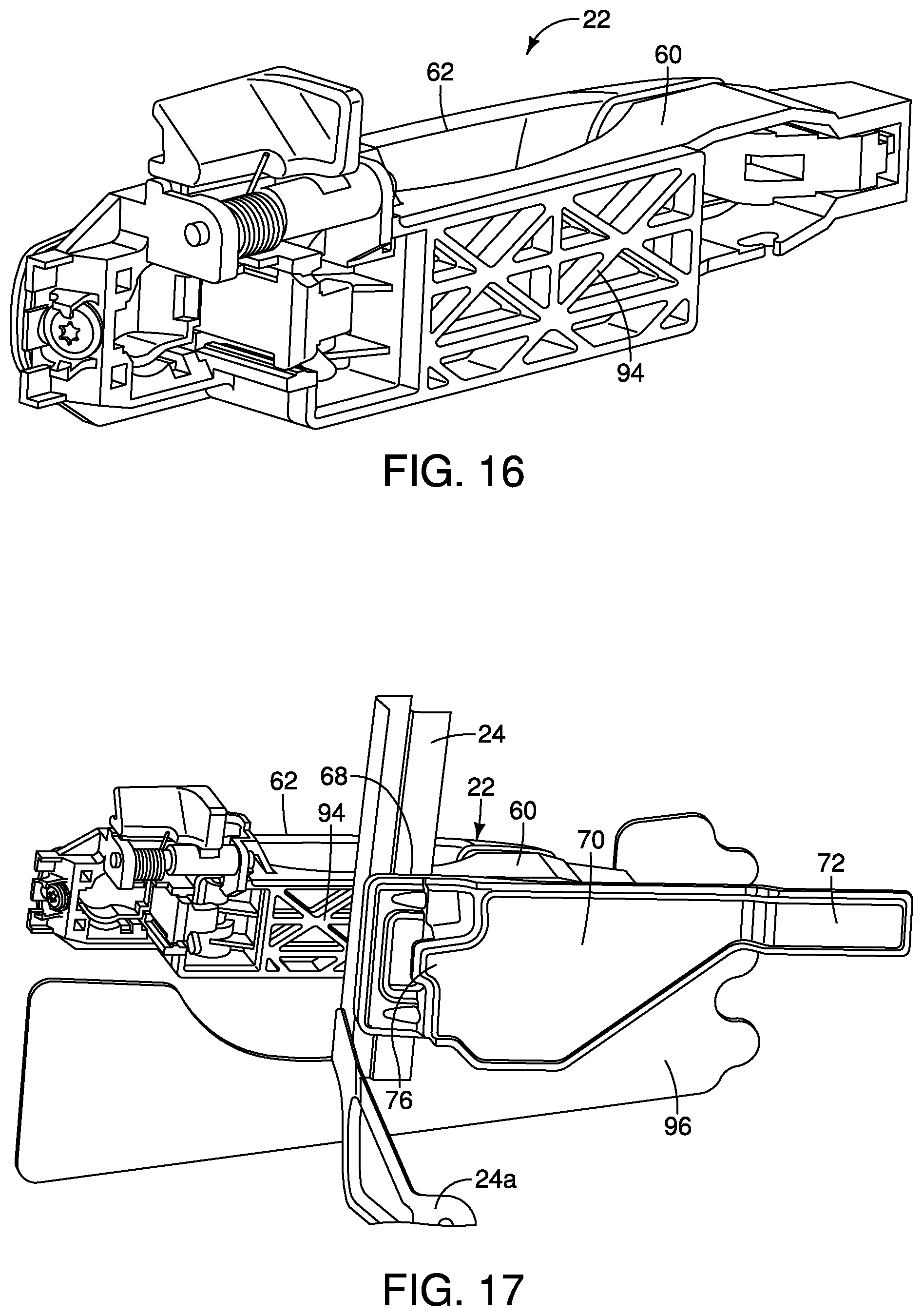 Patent US12311743 Figure 11 – Vehicle door structure
