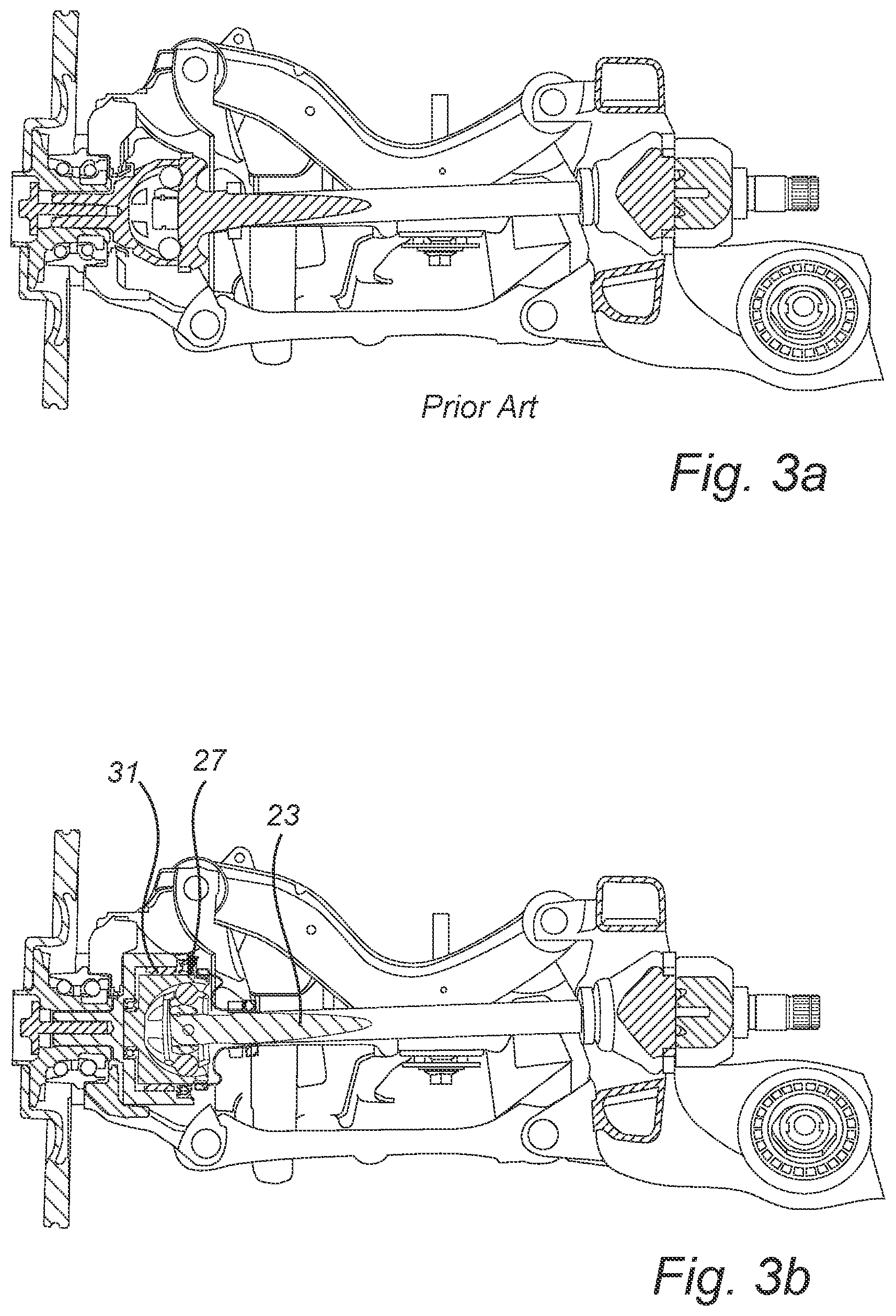 Patent US12311745 Figure 3 – Drive shaft arrangement and a vehicle comprising said arrangement