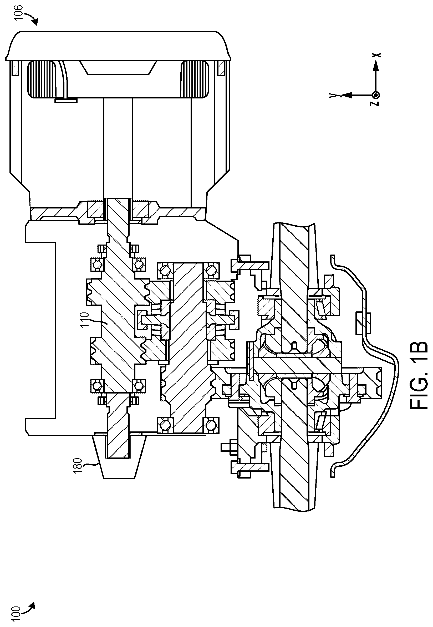 Patent US12311746 Figure 2 – Electric axle and control method