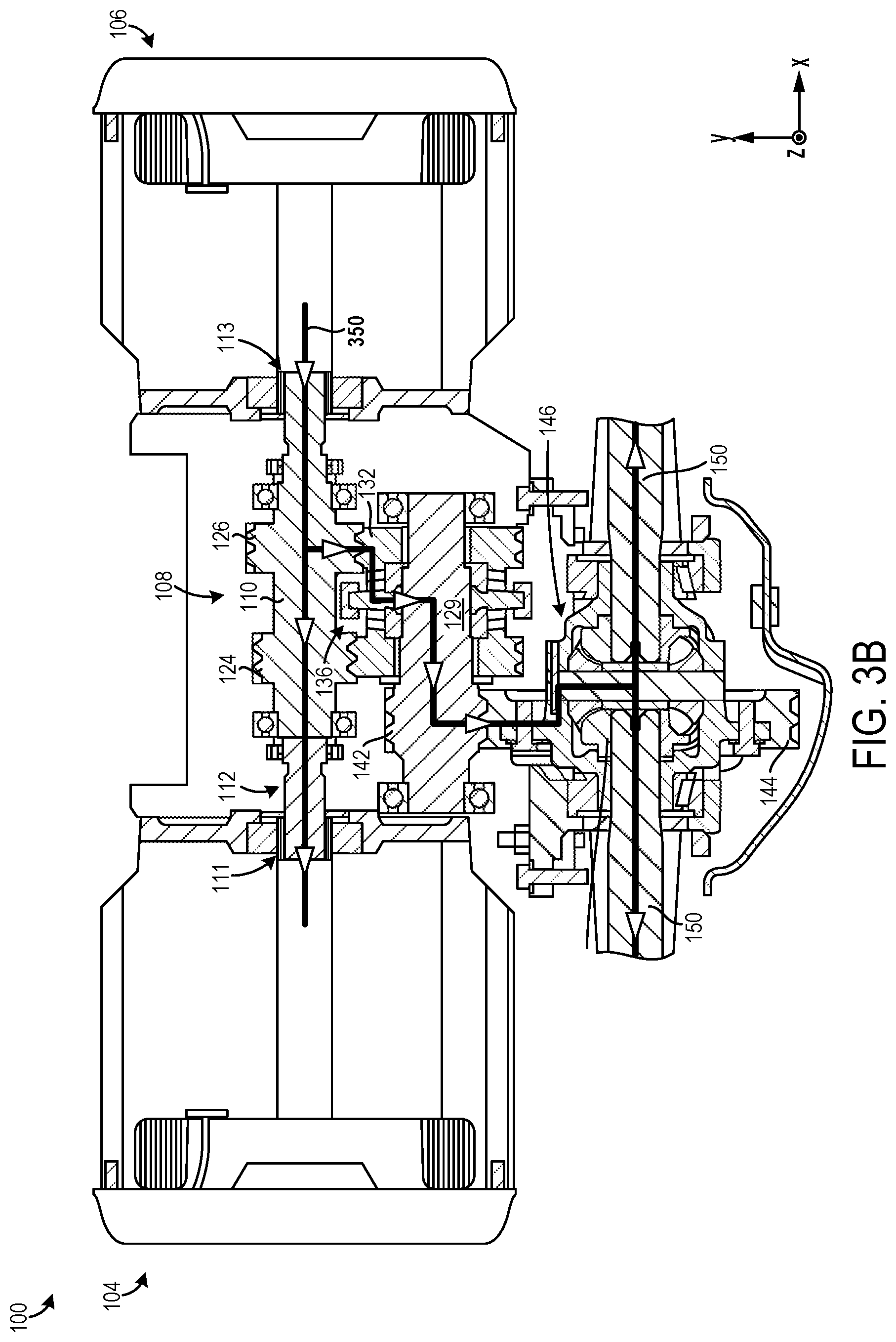 Patent US12311746 Figure 7 – Electric axle and control method
