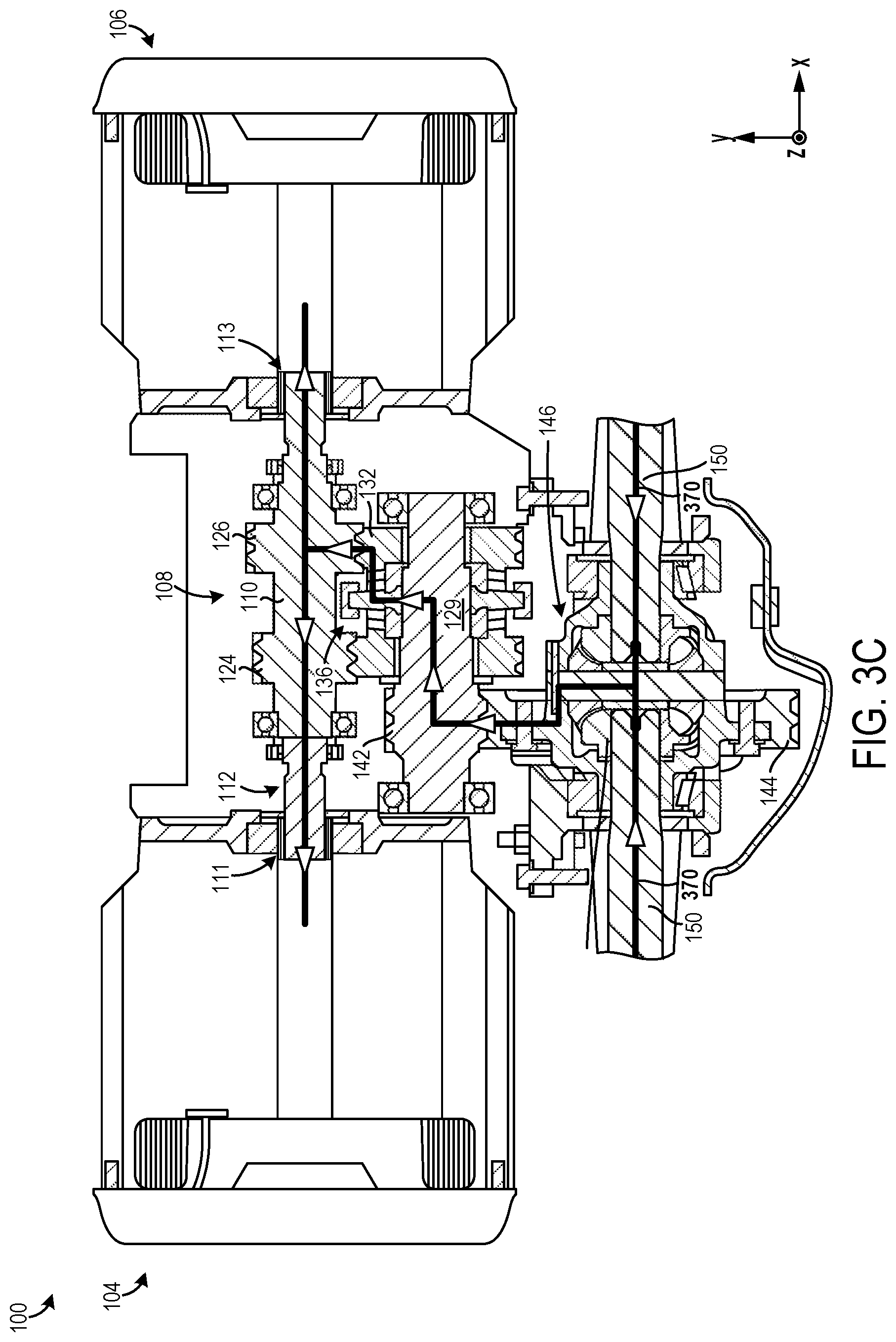 Patent US12311746 Figure 8 – Electric axle and control method
