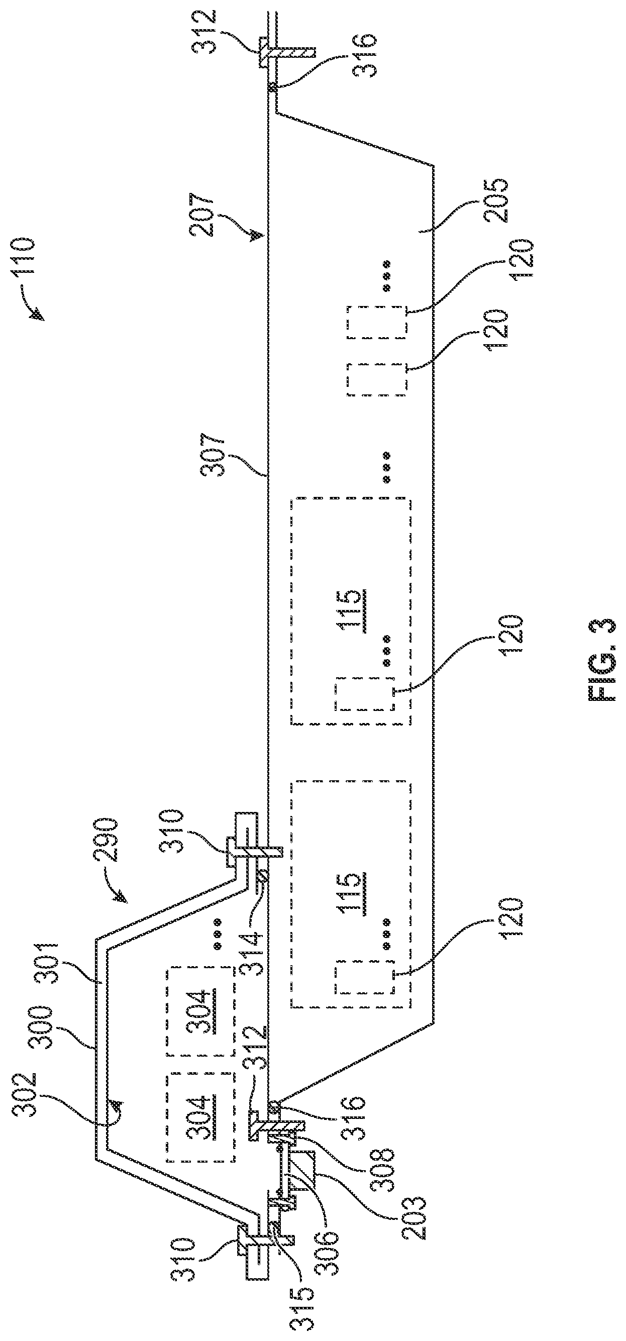 Patent US12311748 Figure 7 – Modular electronic component enclosure