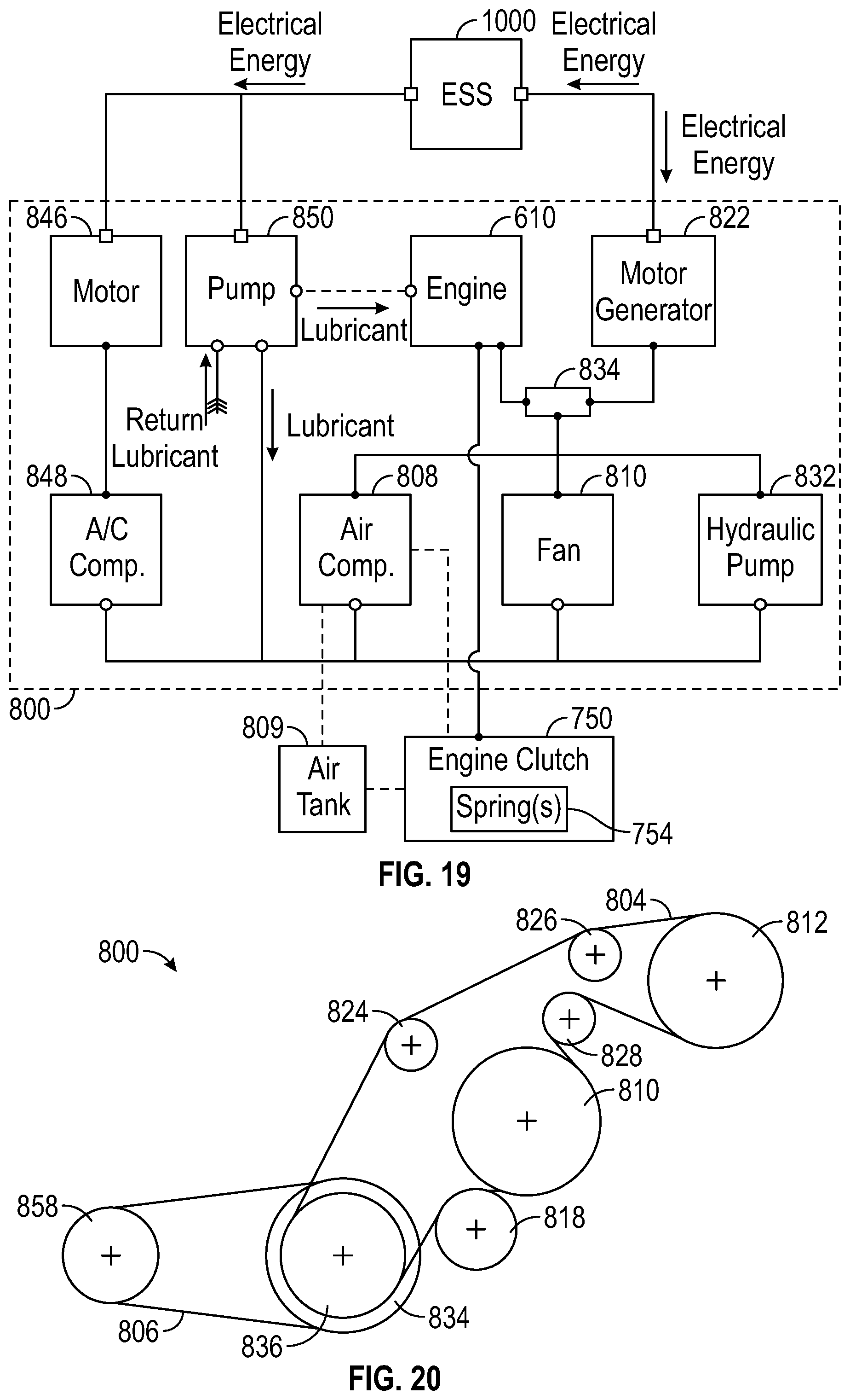 Patent US12311754 Figure 18 – Power export system for a military vehicle