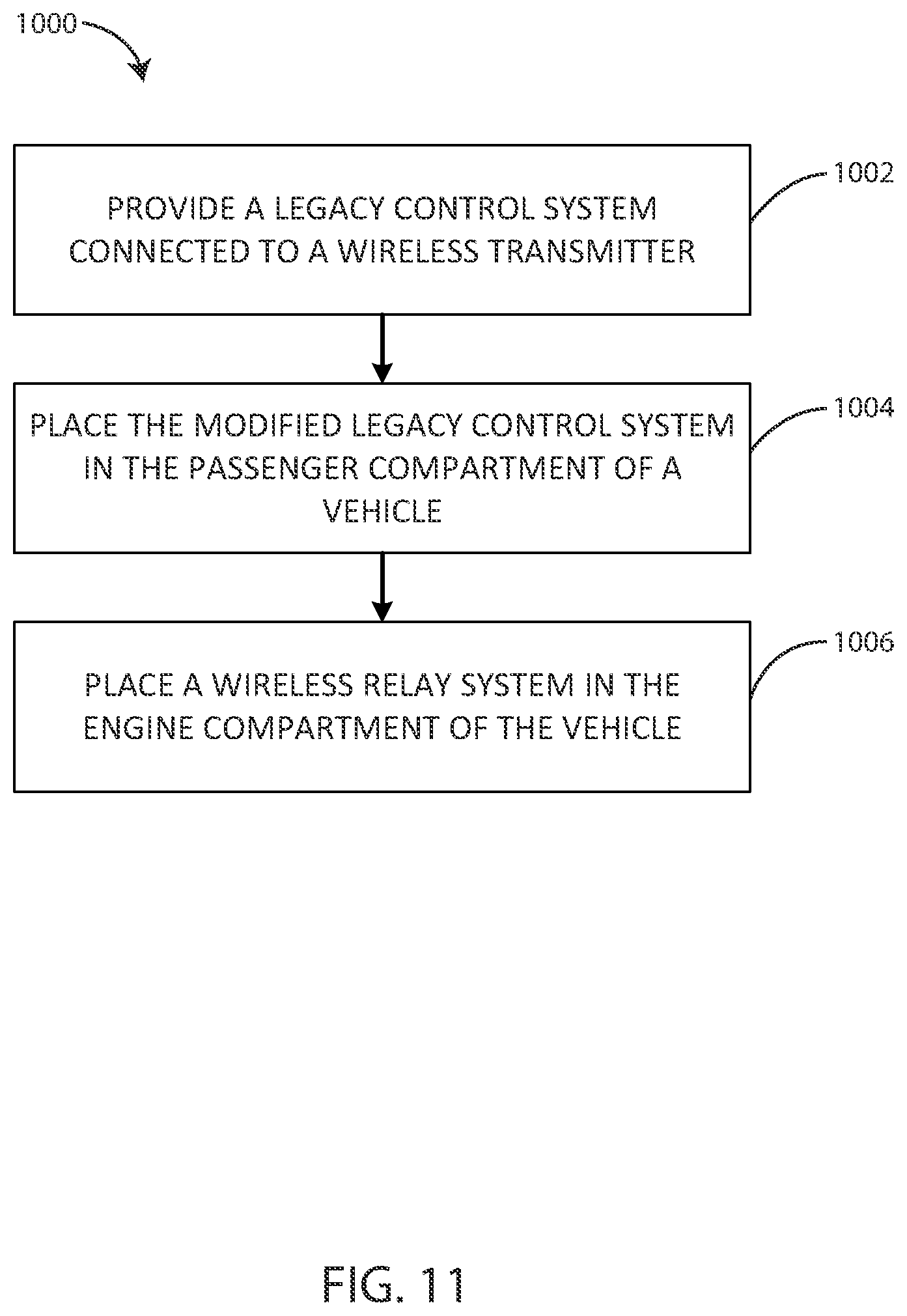 Patent US12311759 Figure 11 – Wireless vehicle interface for immobilization system