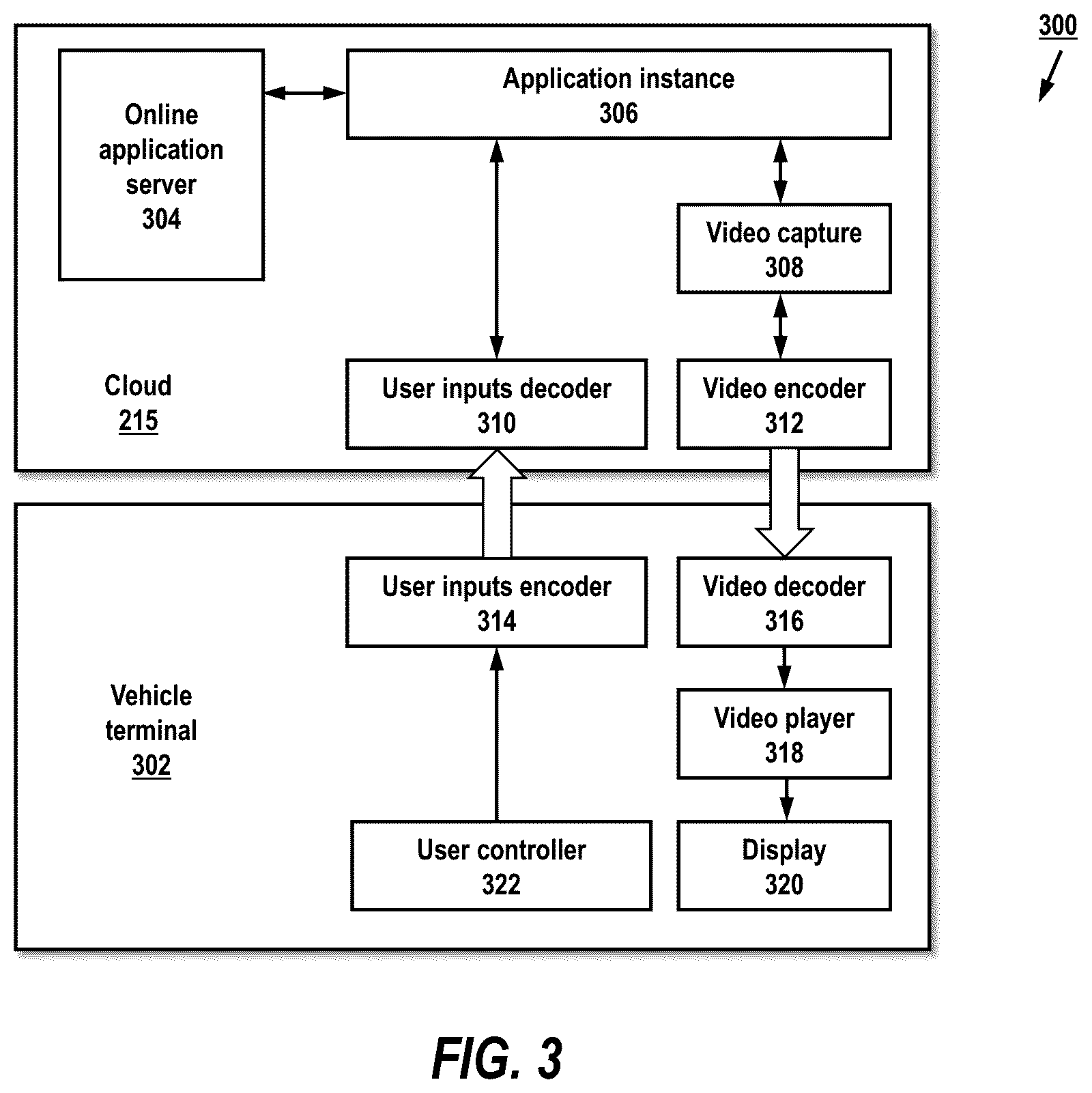 Patent US12311763 Figure 3 – Immersive vehicle component configuration and operation