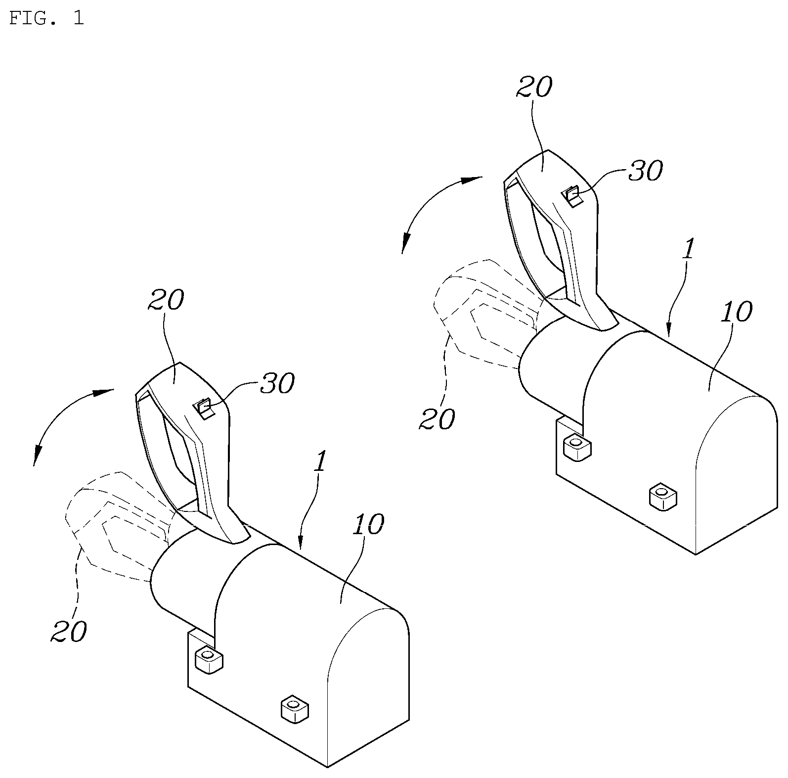 Patent US12311765 Figure 1 – Dual integrated control apparatus for autonomous vehicle and method of controlling operation of the same