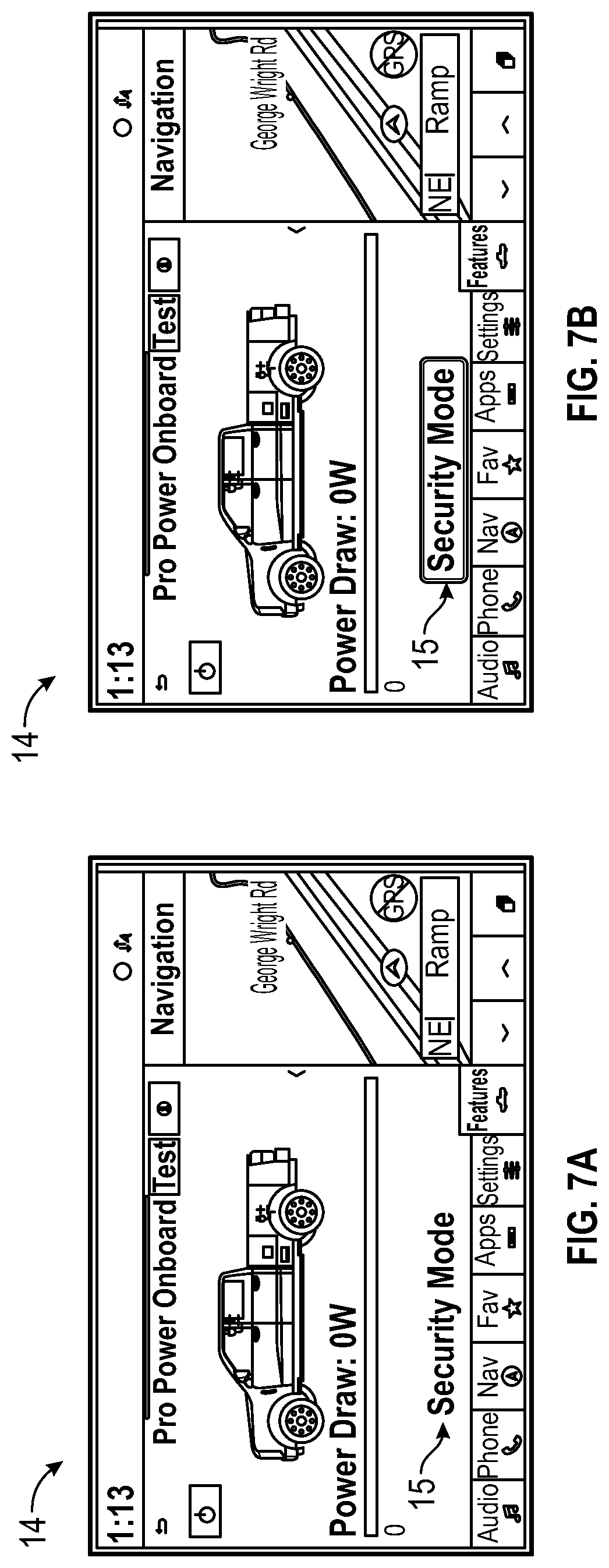 Patent US12311770 Figure 7 – Security mode for vehicle onboard power systems