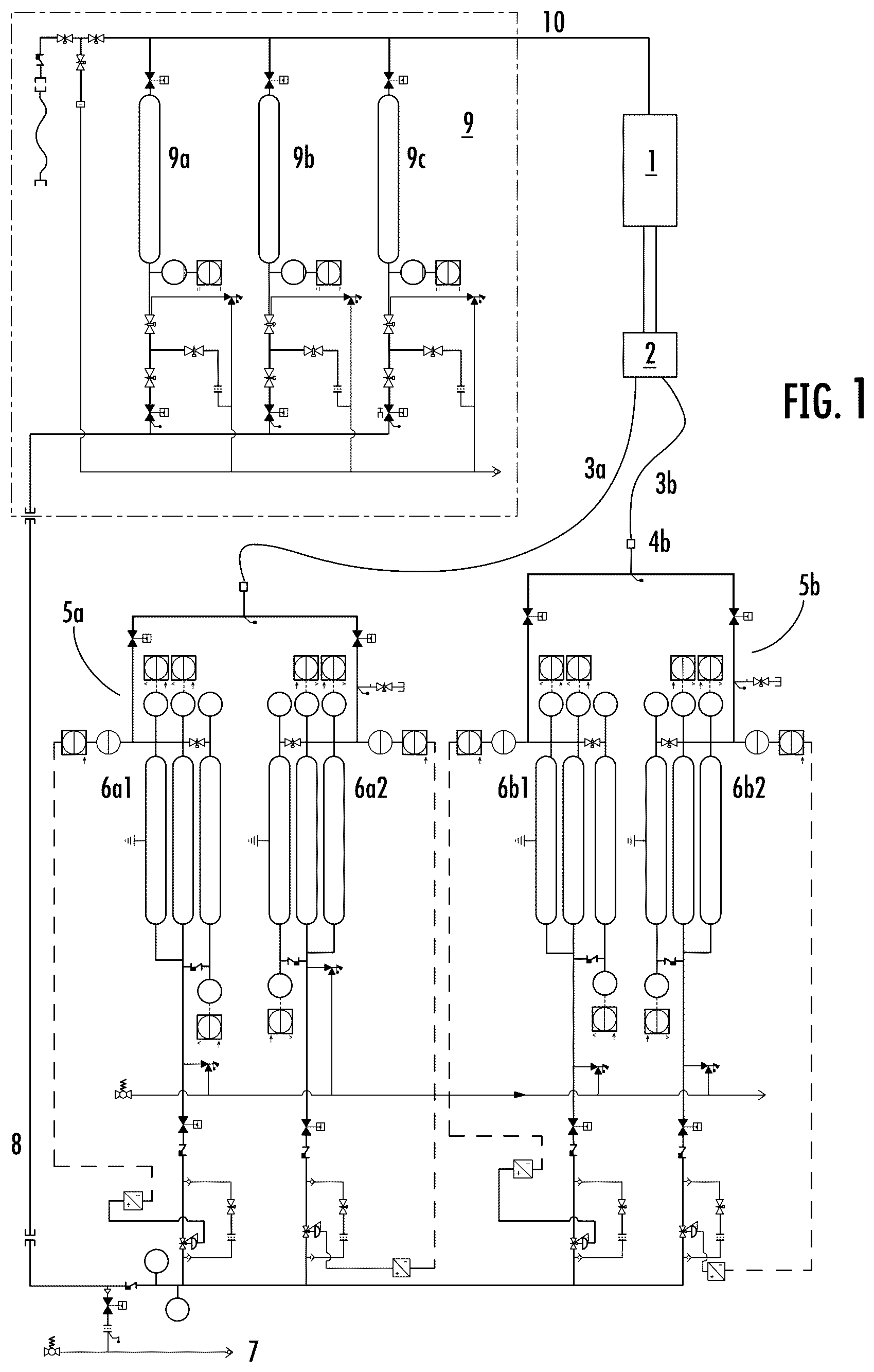 Patent US12311783 Figure 1 – Method of venting a pressurized hydrogen gas from a hydrogen station testing device