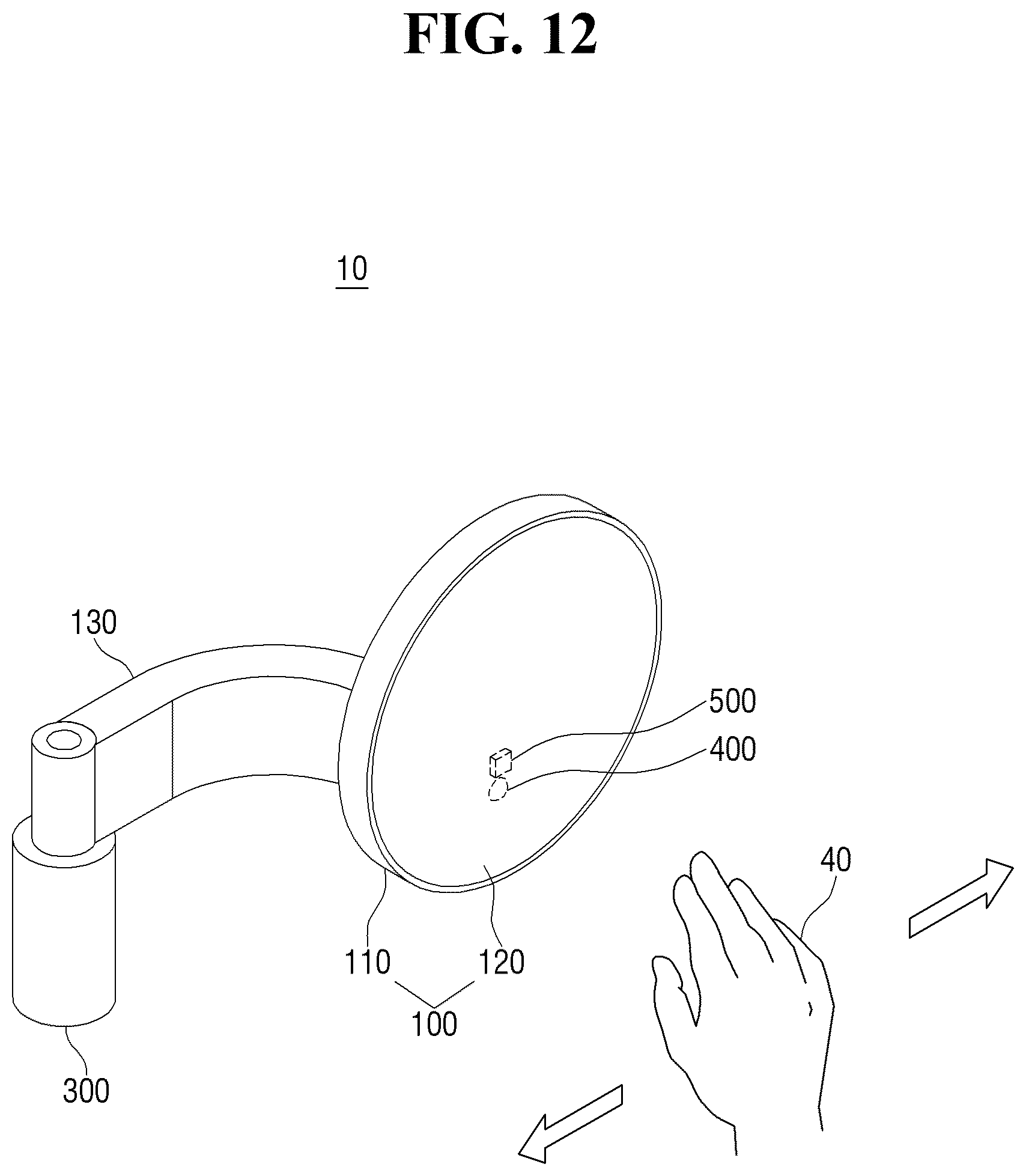 Patent US12311788 Figure 12 – Charge port door