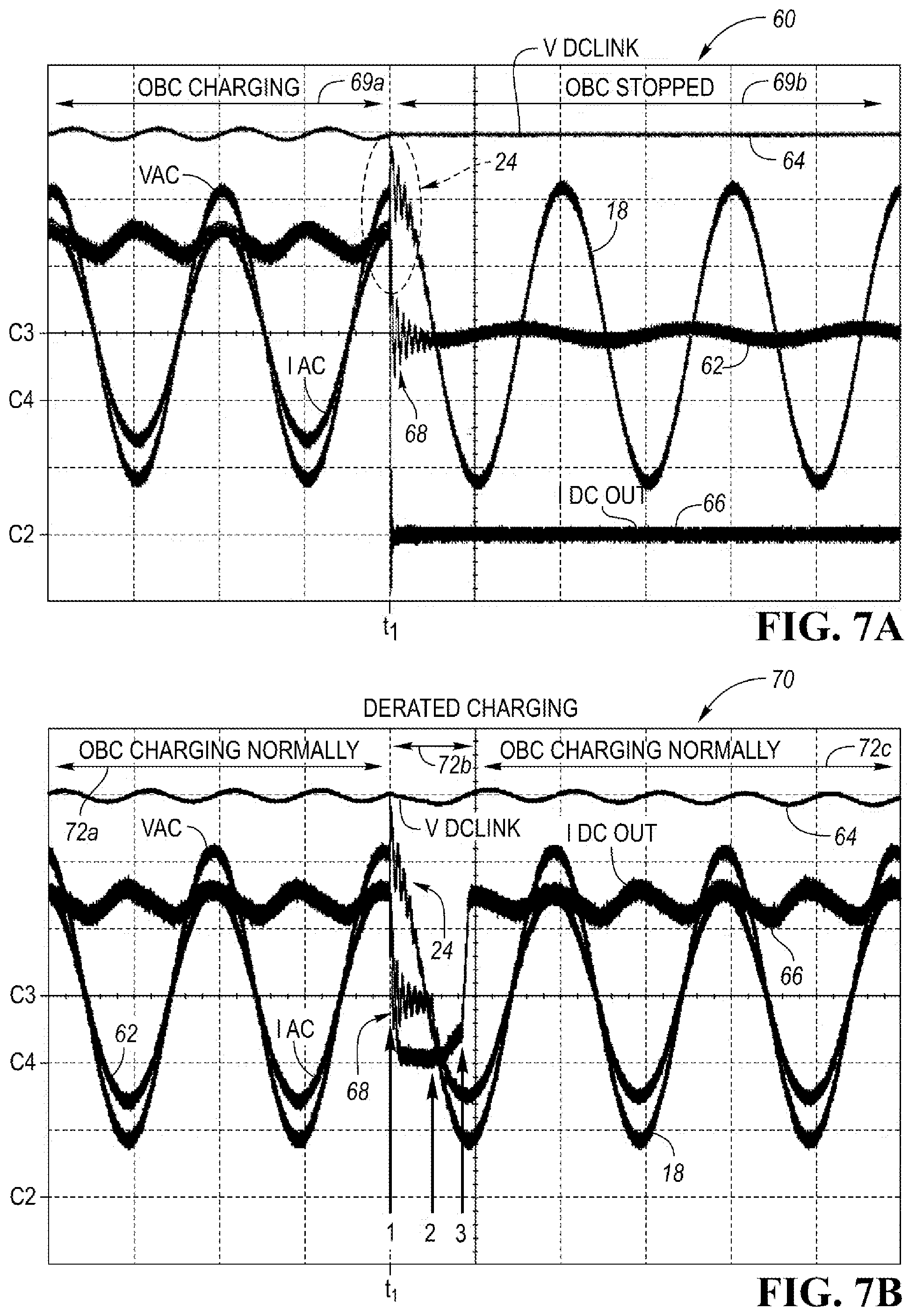 Patent US12311789 Figure 5 – Method and system for controlling on-board battery charger of electric vehicle to accommodate transients in supply voltage