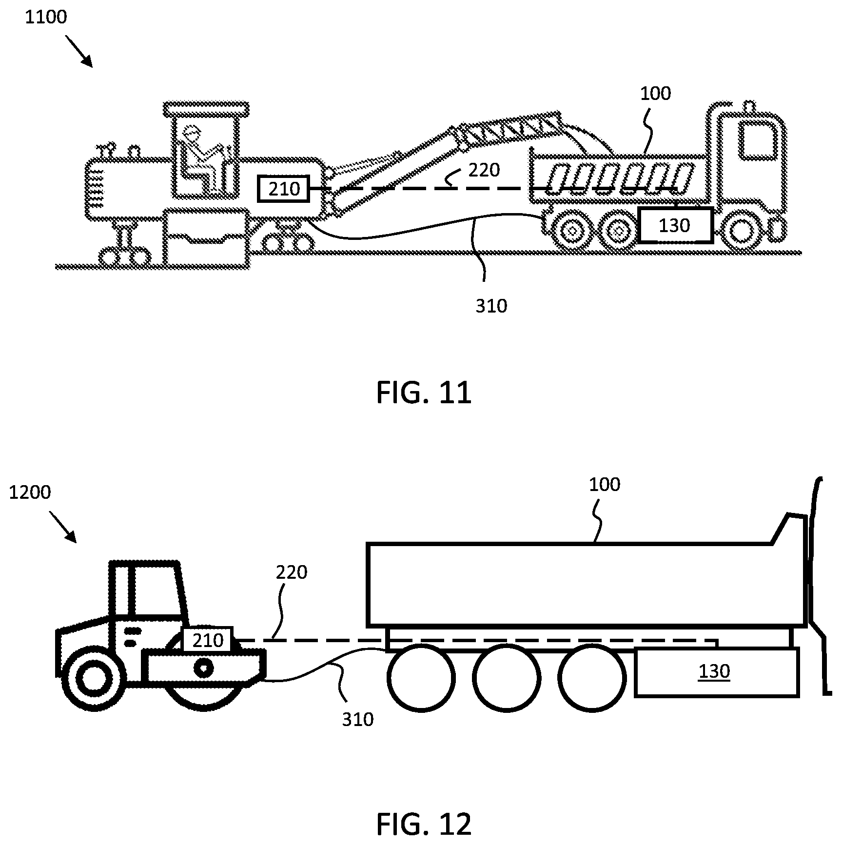Patent US12311793 Figure 5 – Road construction machines for an electric road construction site
