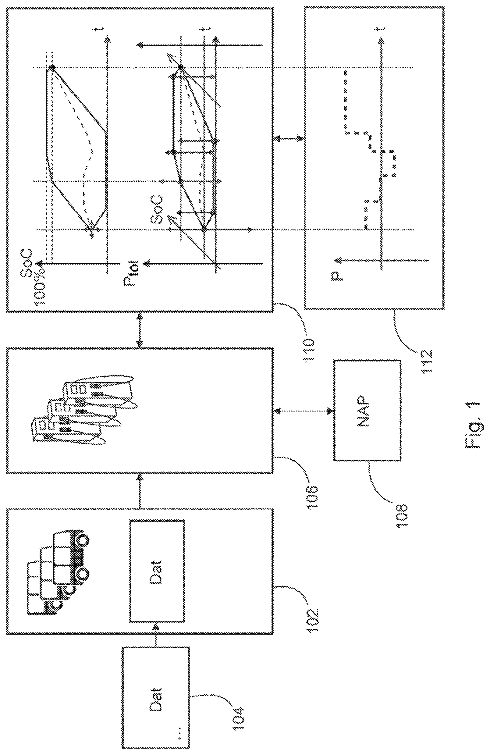 Patent US12311797 — Method for controlling an exchange power between a charging infrastructure and an electrical supply network — Figure 1