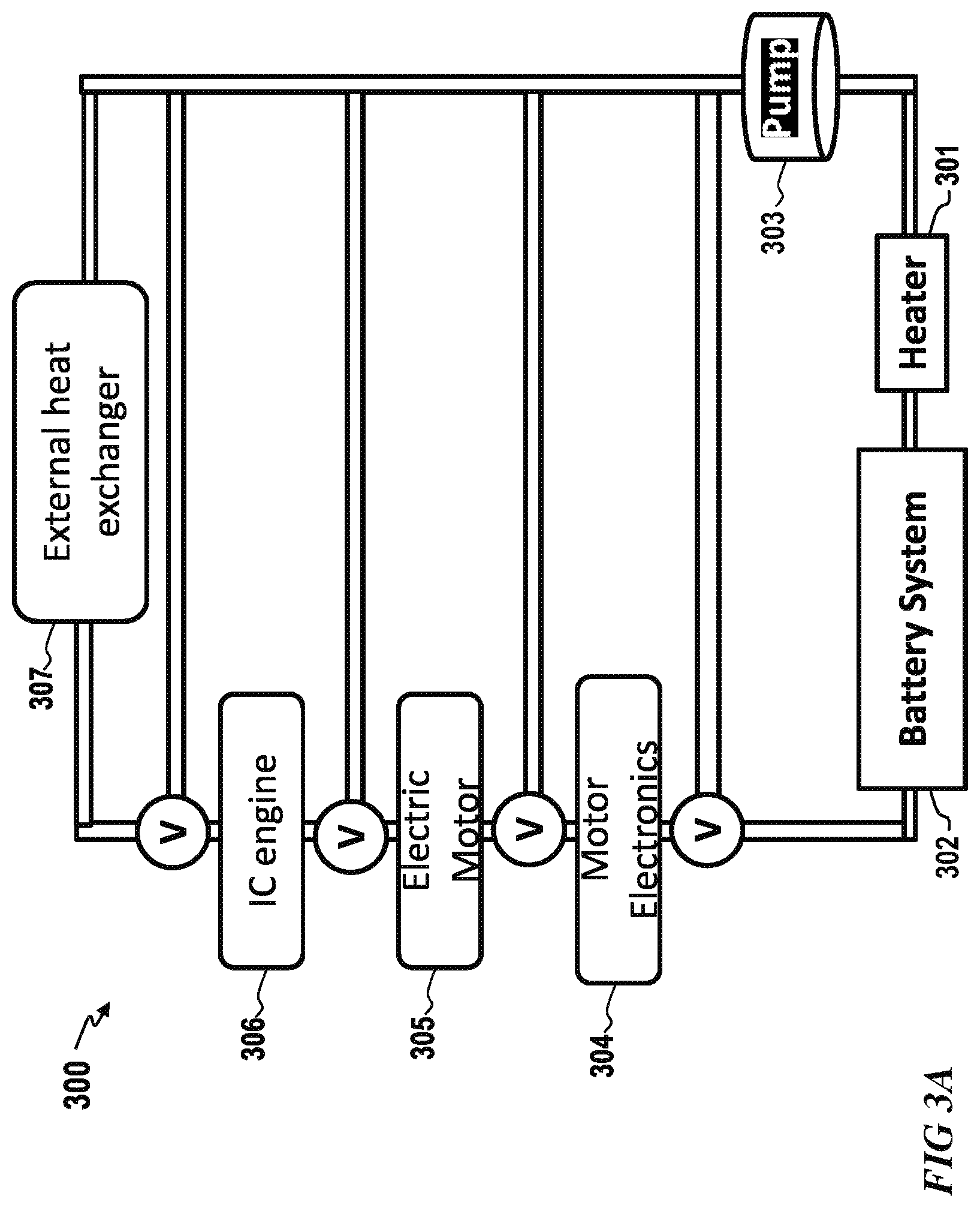 Patent US12311805 Figure 4 – Thermal management system for vehicles with an electric powertrain