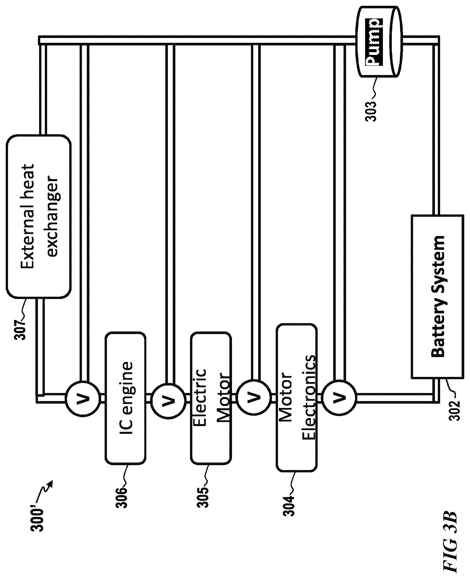 Patent US12311805 Figure 5 – Thermal management system for vehicles with an electric powertrain