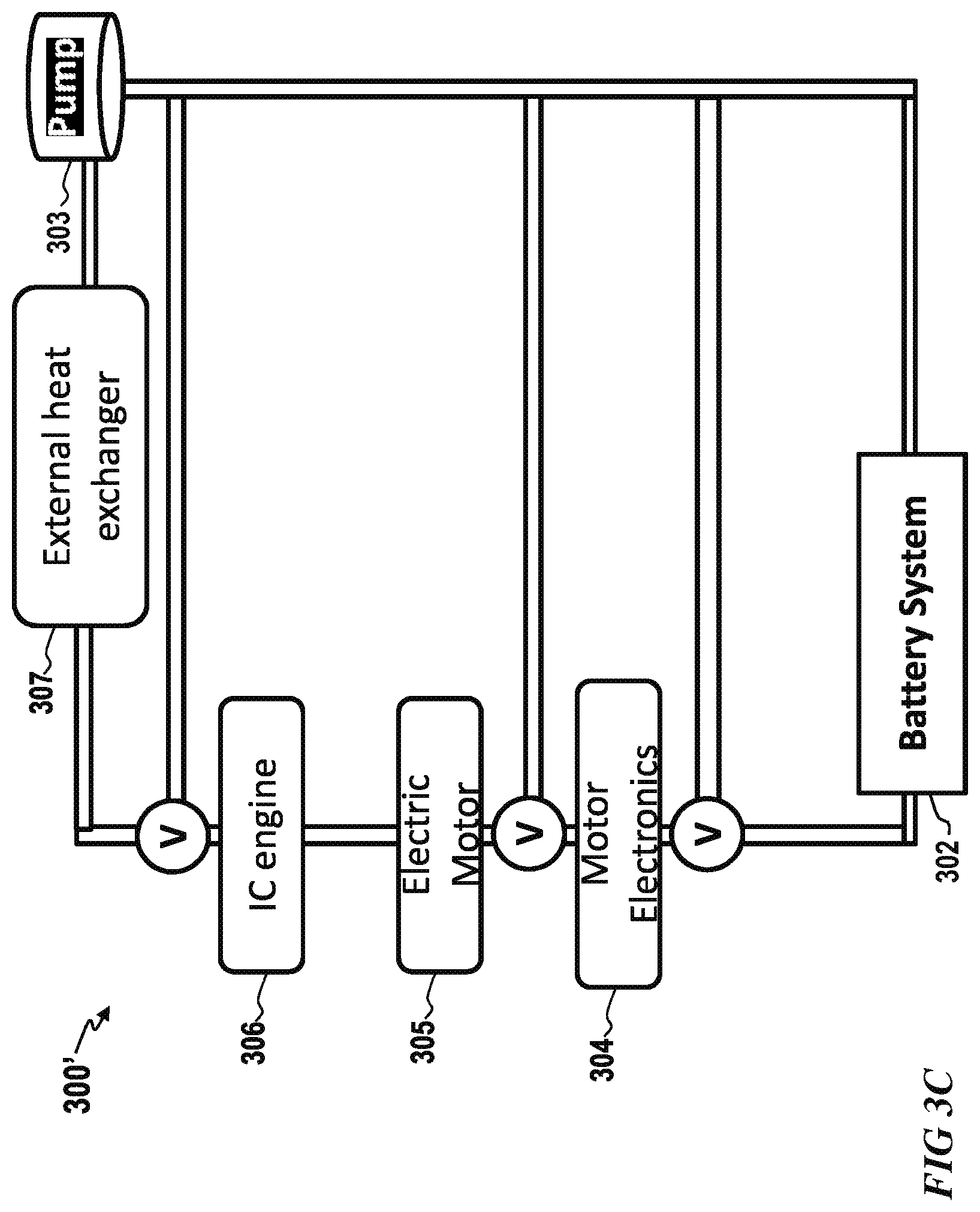 Patent US12311805 Figure 6 – Thermal management system for vehicles with an electric powertrain