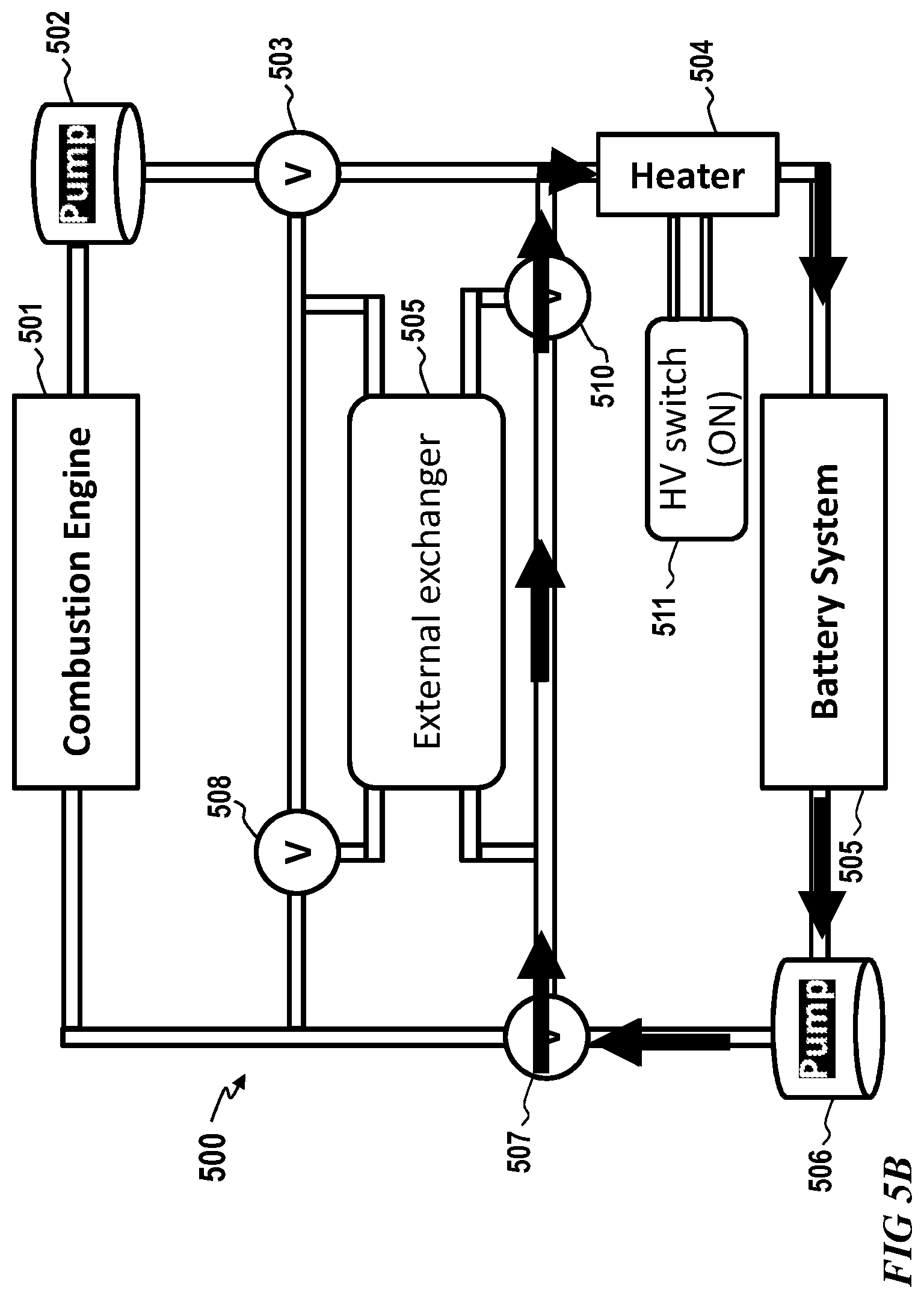 Patent US12311805 Figure 10 – Thermal management system for vehicles with an electric powertrain