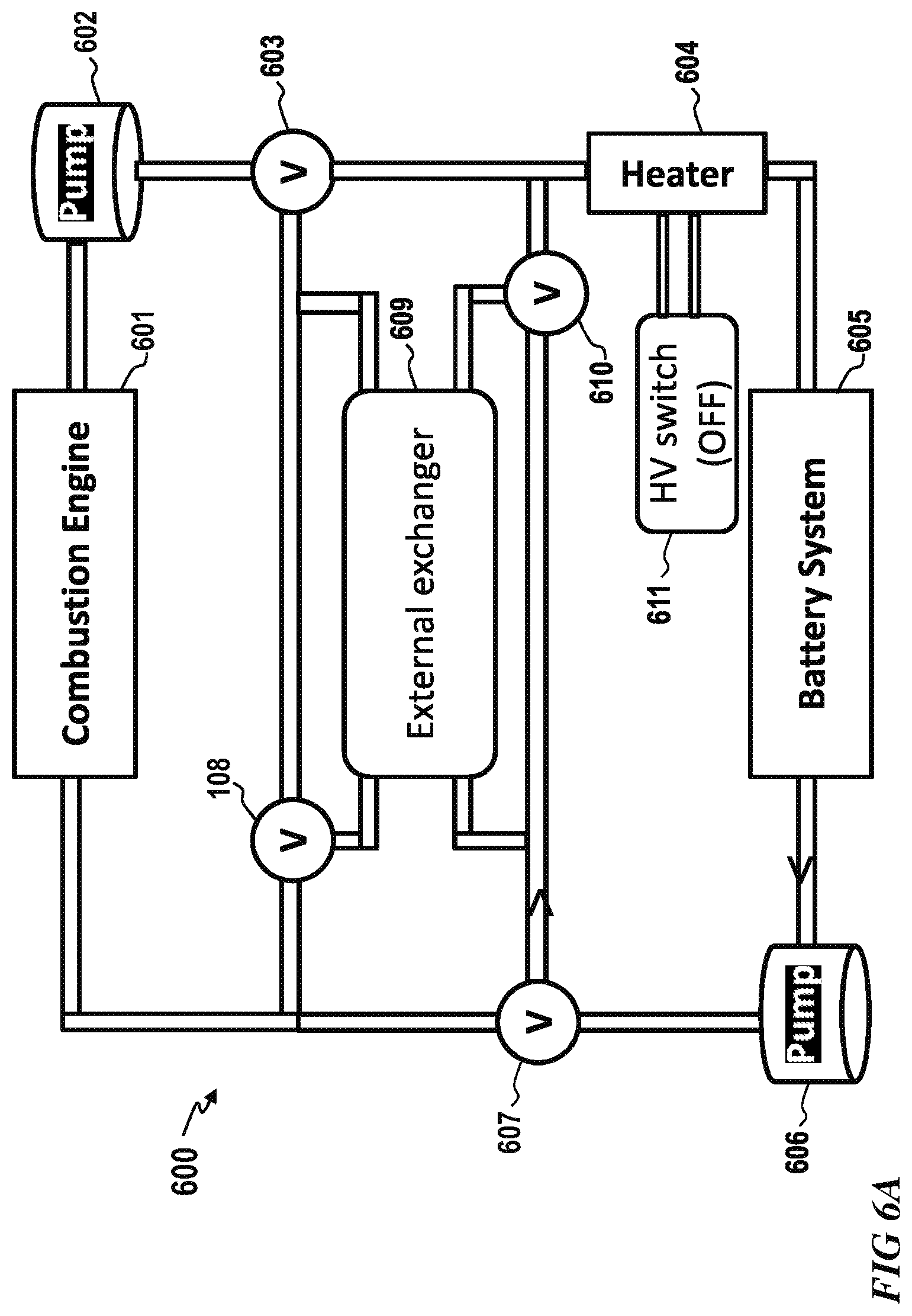 Patent US12311805 Figure 11 – Thermal management system for vehicles with an electric powertrain