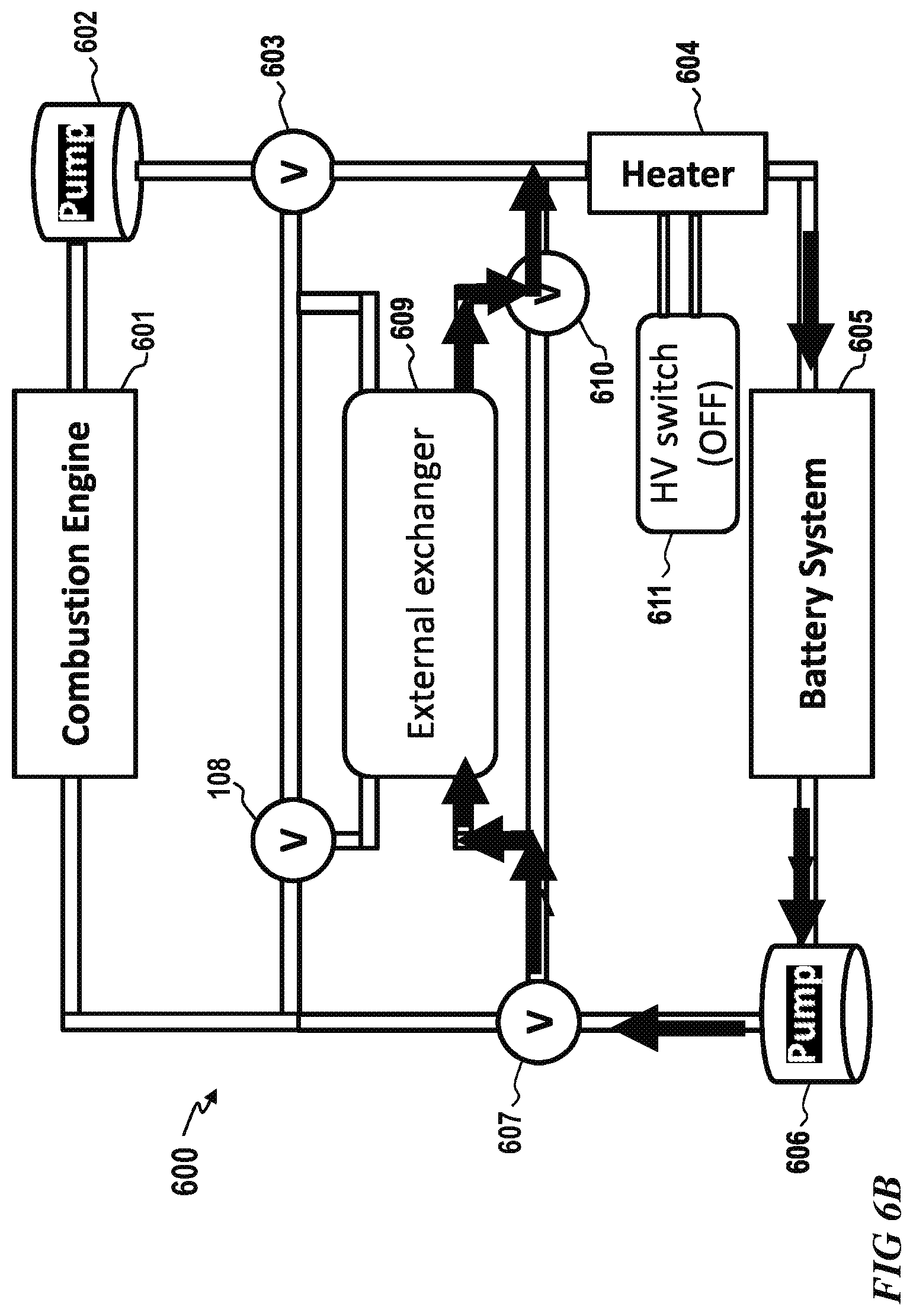 Patent US12311805 Figure 12 – Thermal management system for vehicles with an electric powertrain