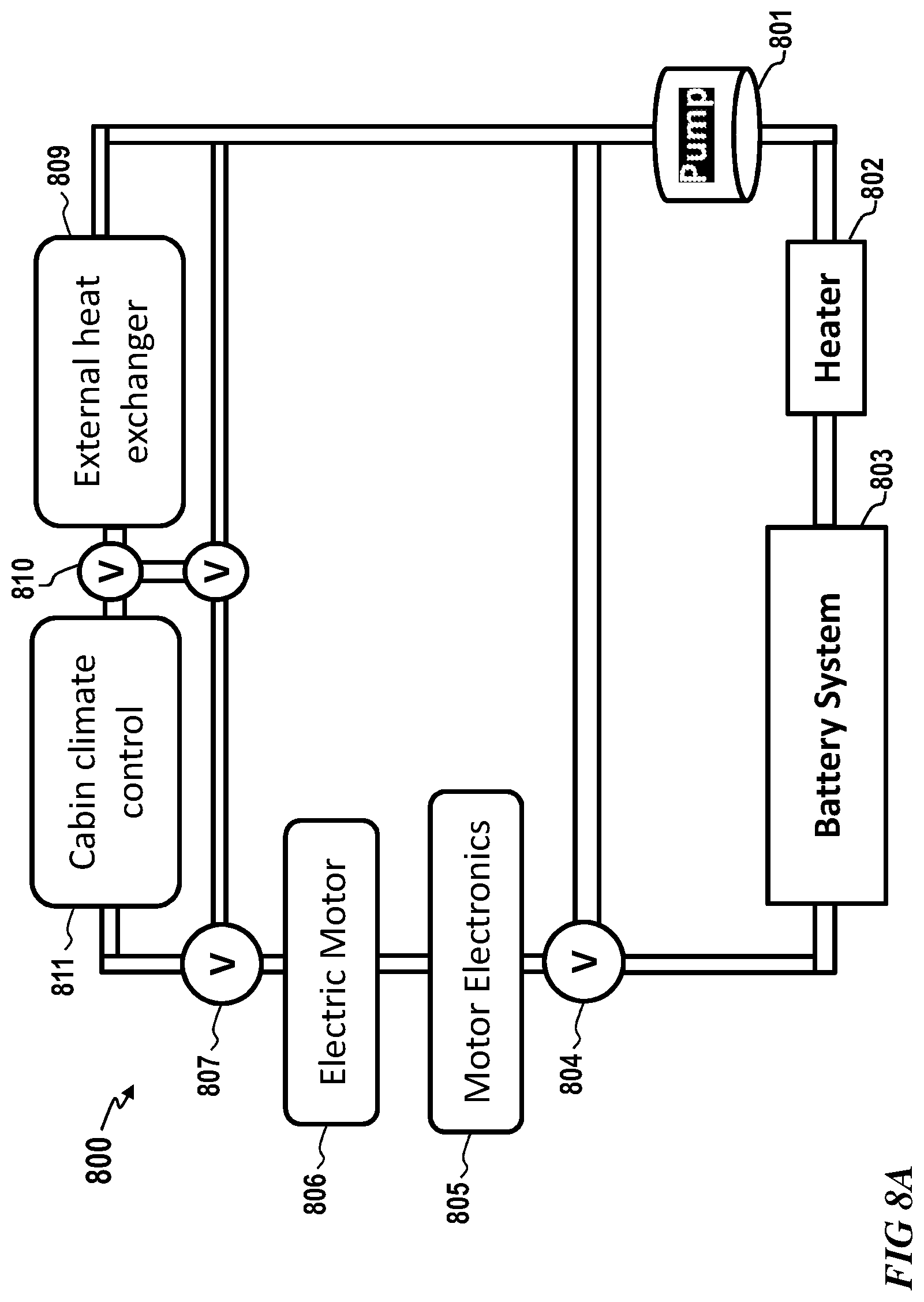 Patent US12311805 Figure 15 – Thermal management system for vehicles with an electric powertrain