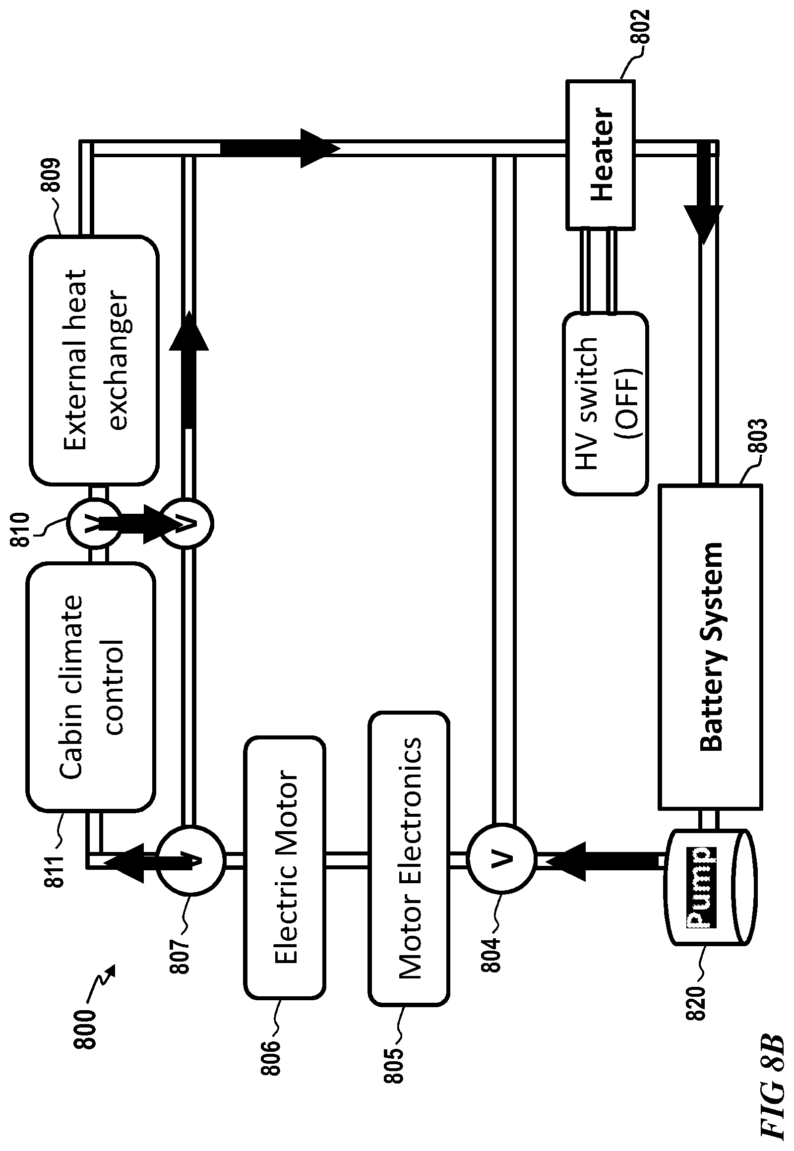 Patent US12311805 Figure 16 – Thermal management system for vehicles with an electric powertrain