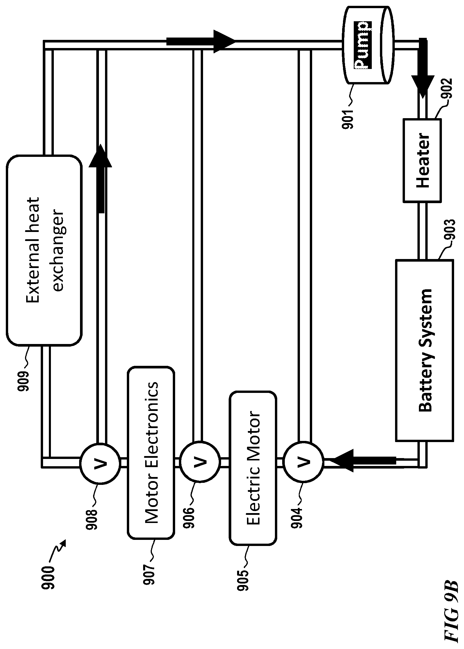 Patent US12311805 Figure 18 – Thermal management system for vehicles with an electric powertrain