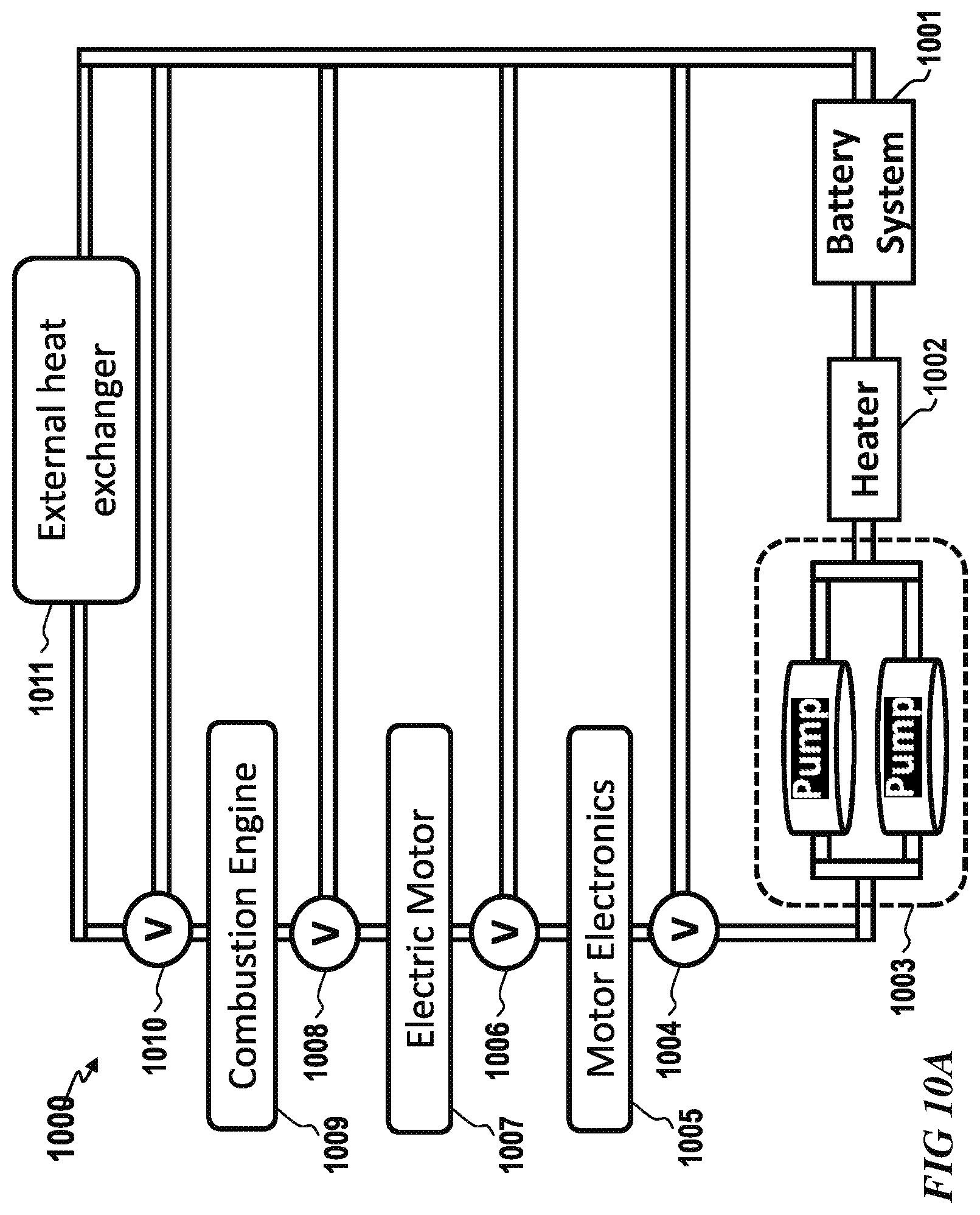 Patent US12311805 Figure 19 – Thermal management system for vehicles with an electric powertrain