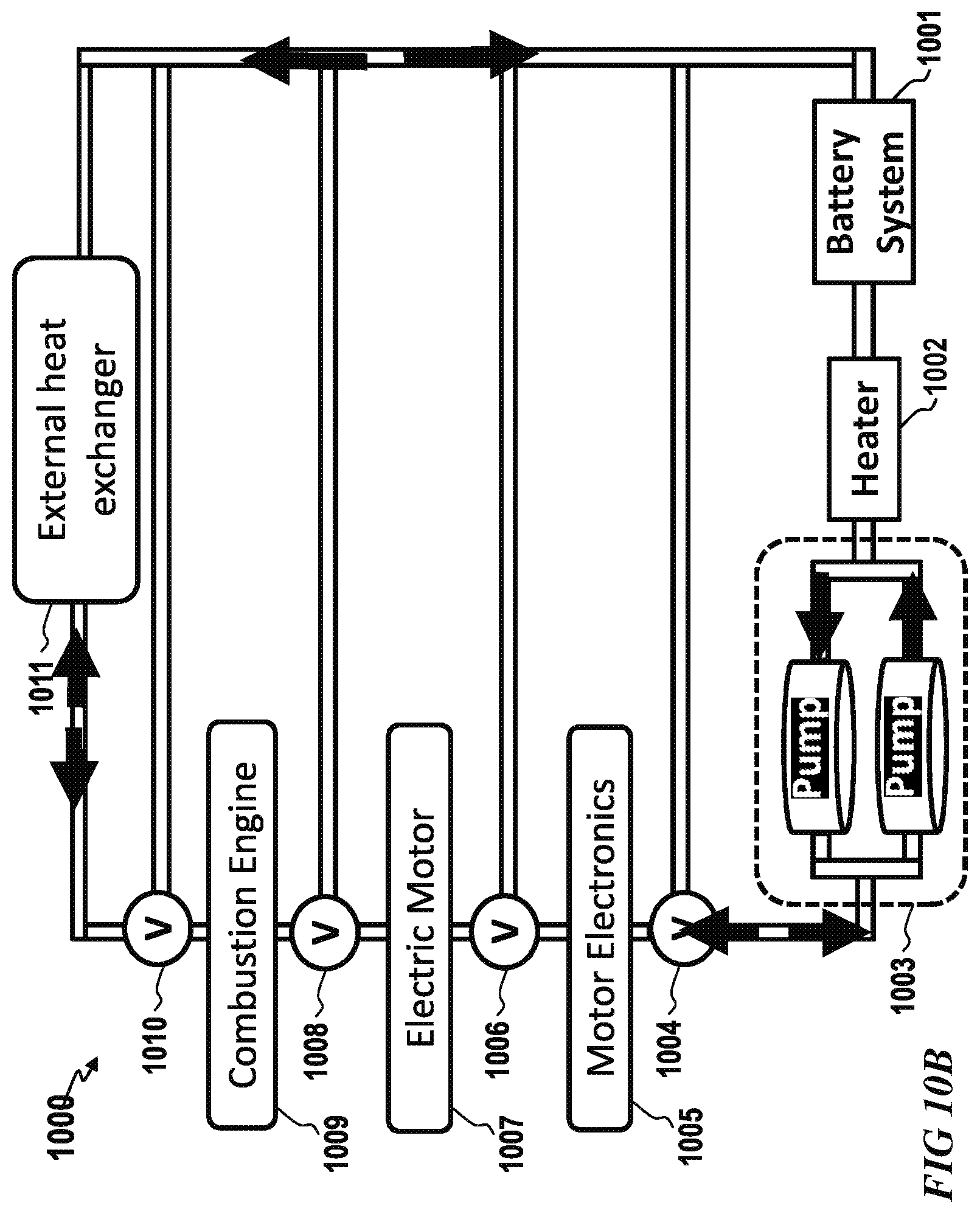 Patent US12311805 Figure 20 – Thermal management system for vehicles with an electric powertrain