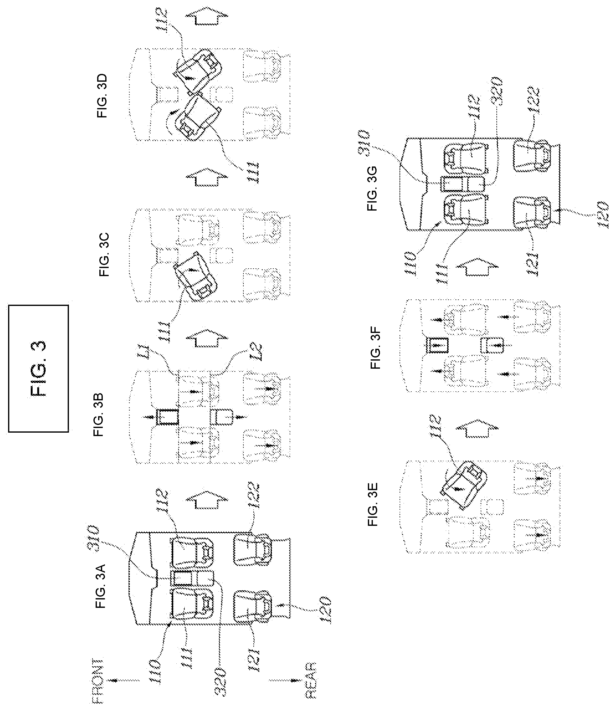 Patent US12311807 Figure 3 – Seat automatic arrangement method and apparatus of autonomous driving vehicle