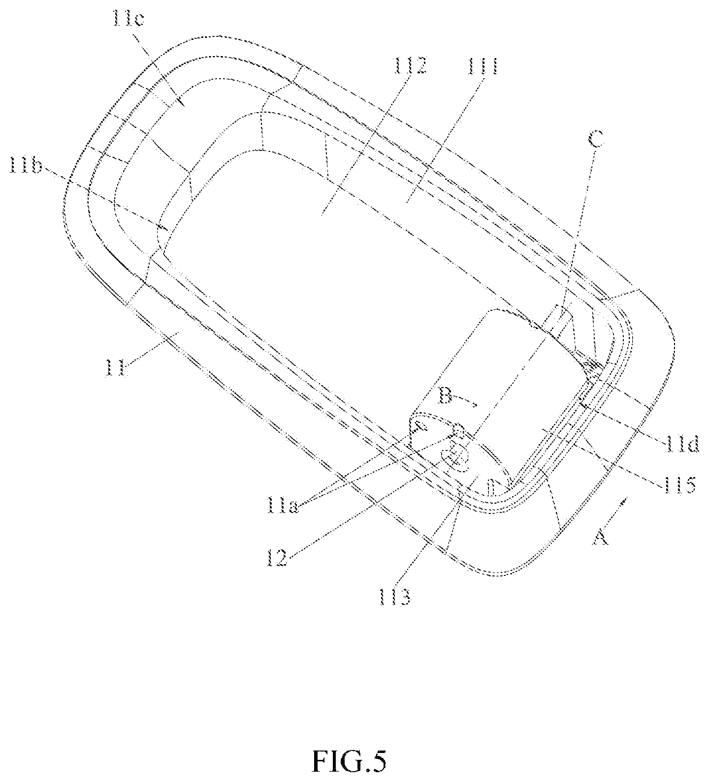 Patent US12311816 Figure 5 – Child safety seat and side impact protection device thereof