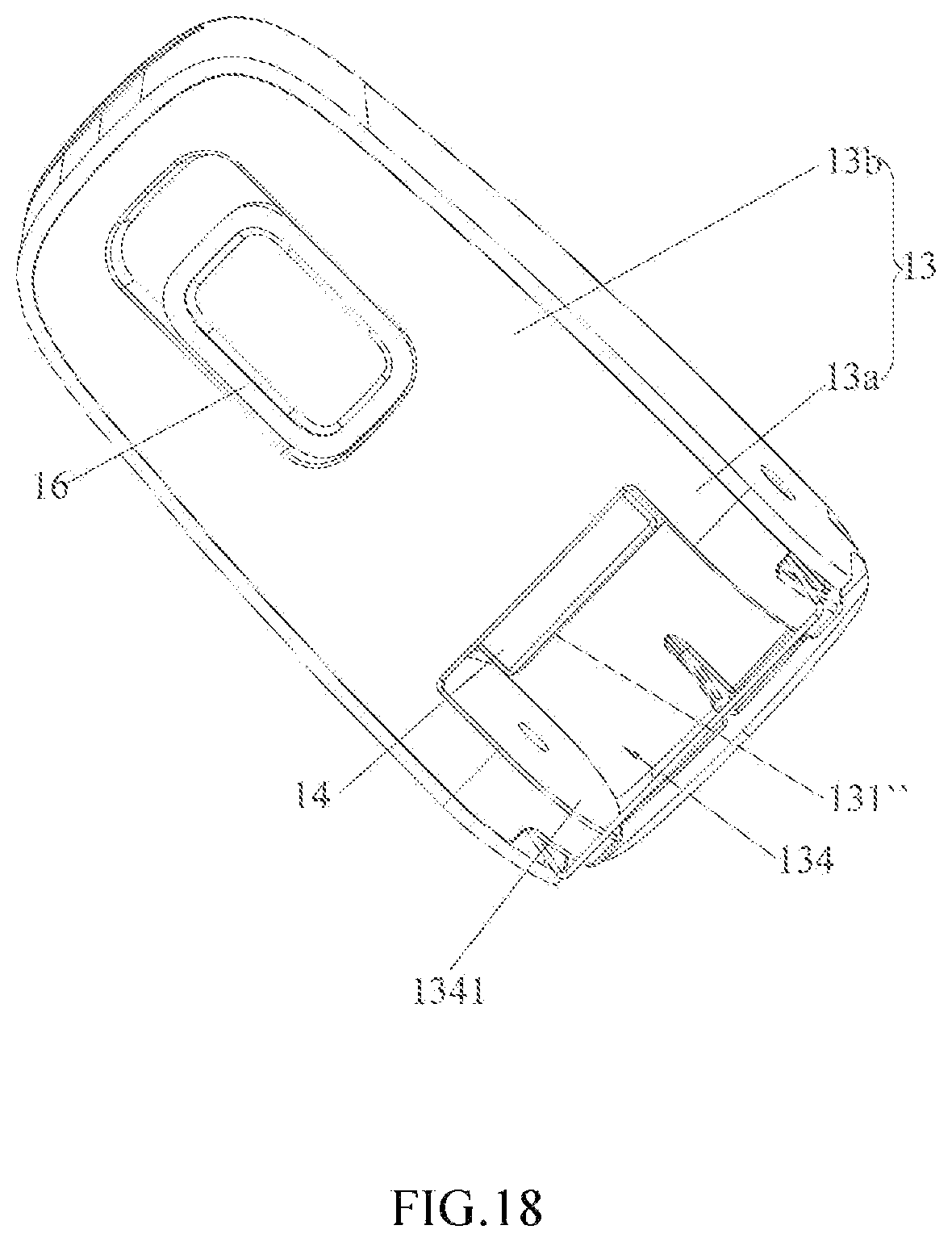 Patent US12311816 Figure 18 – Child safety seat and side impact protection device thereof