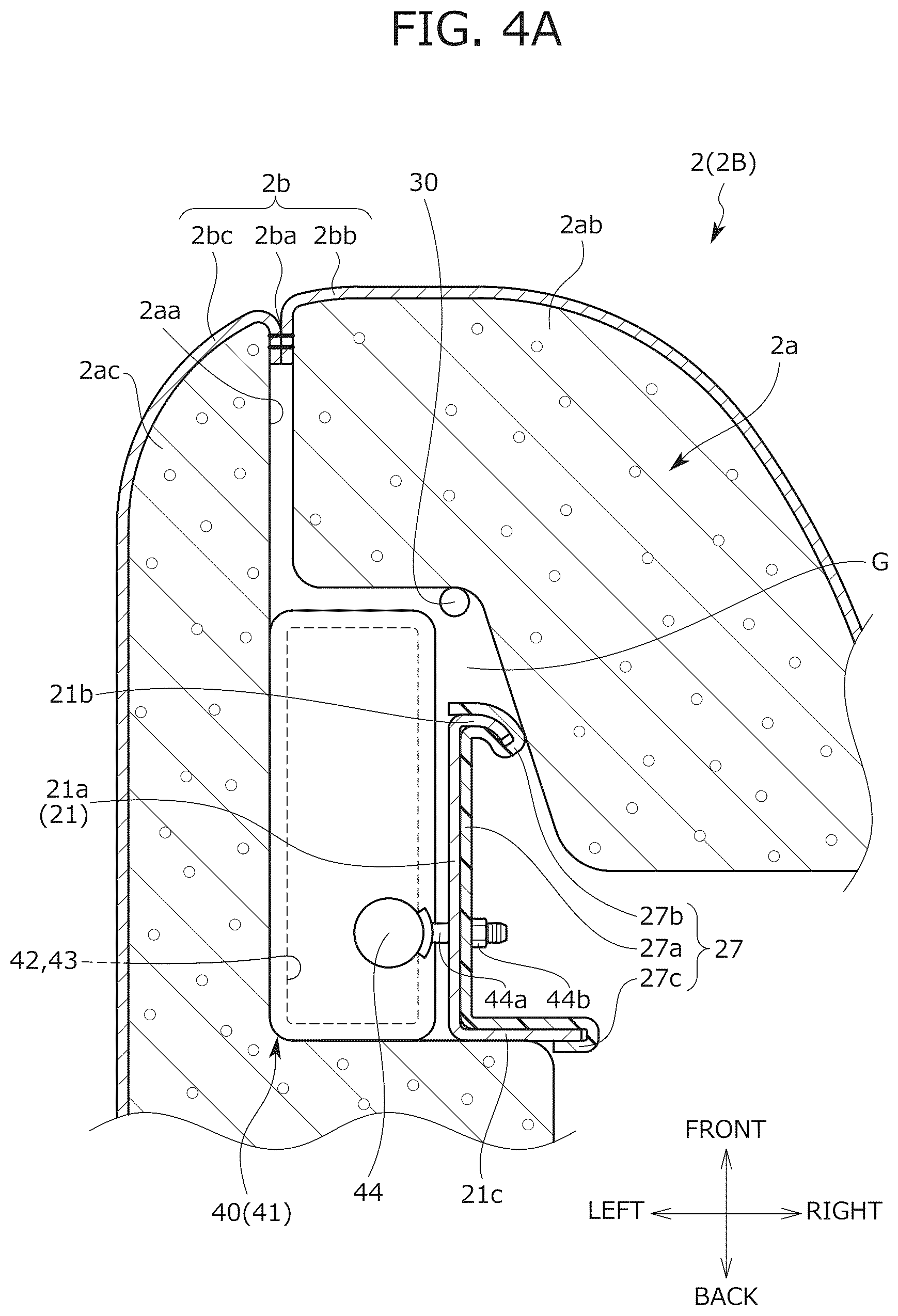 Patent US12311817 Figure 5 – Conveyance seat