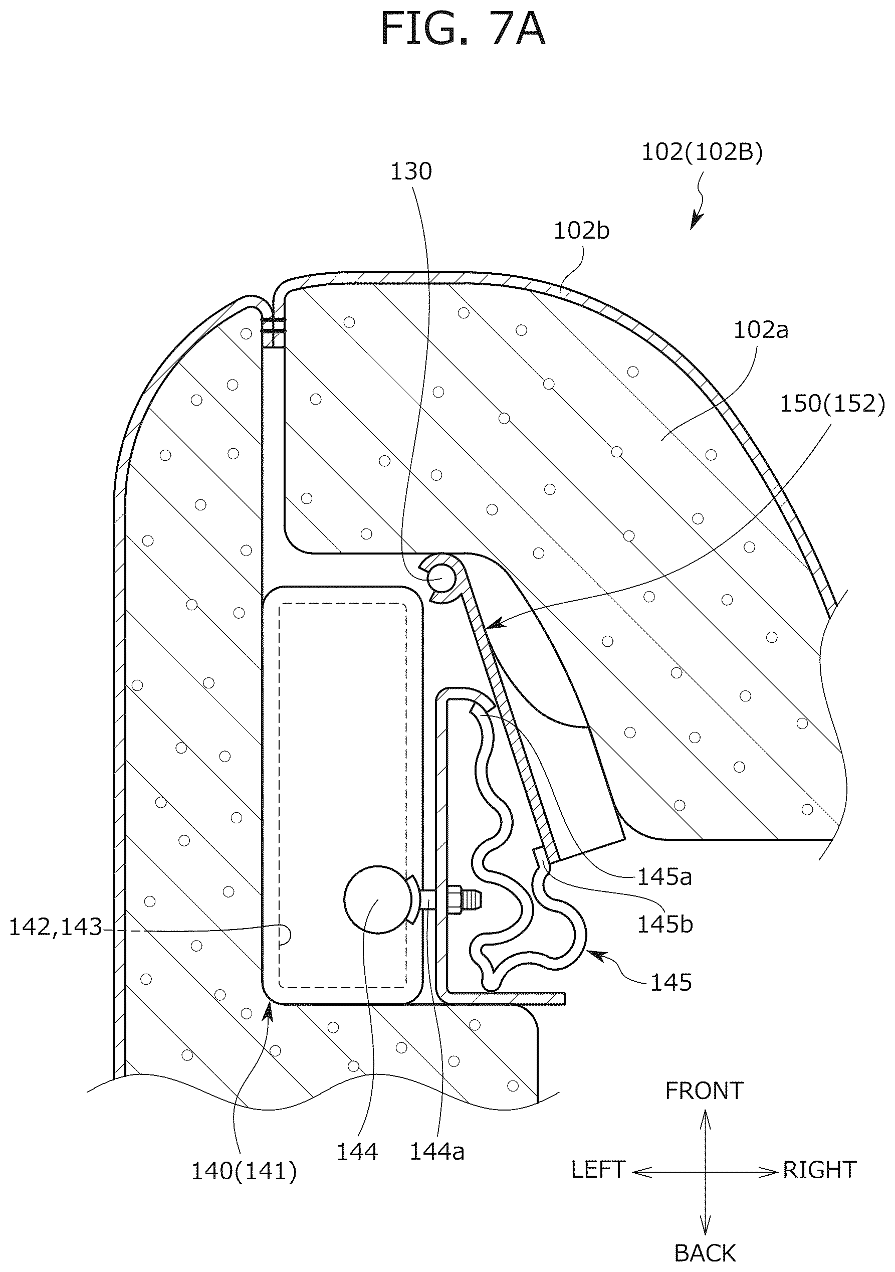 Patent US12311817 Figure 9 – Conveyance seat