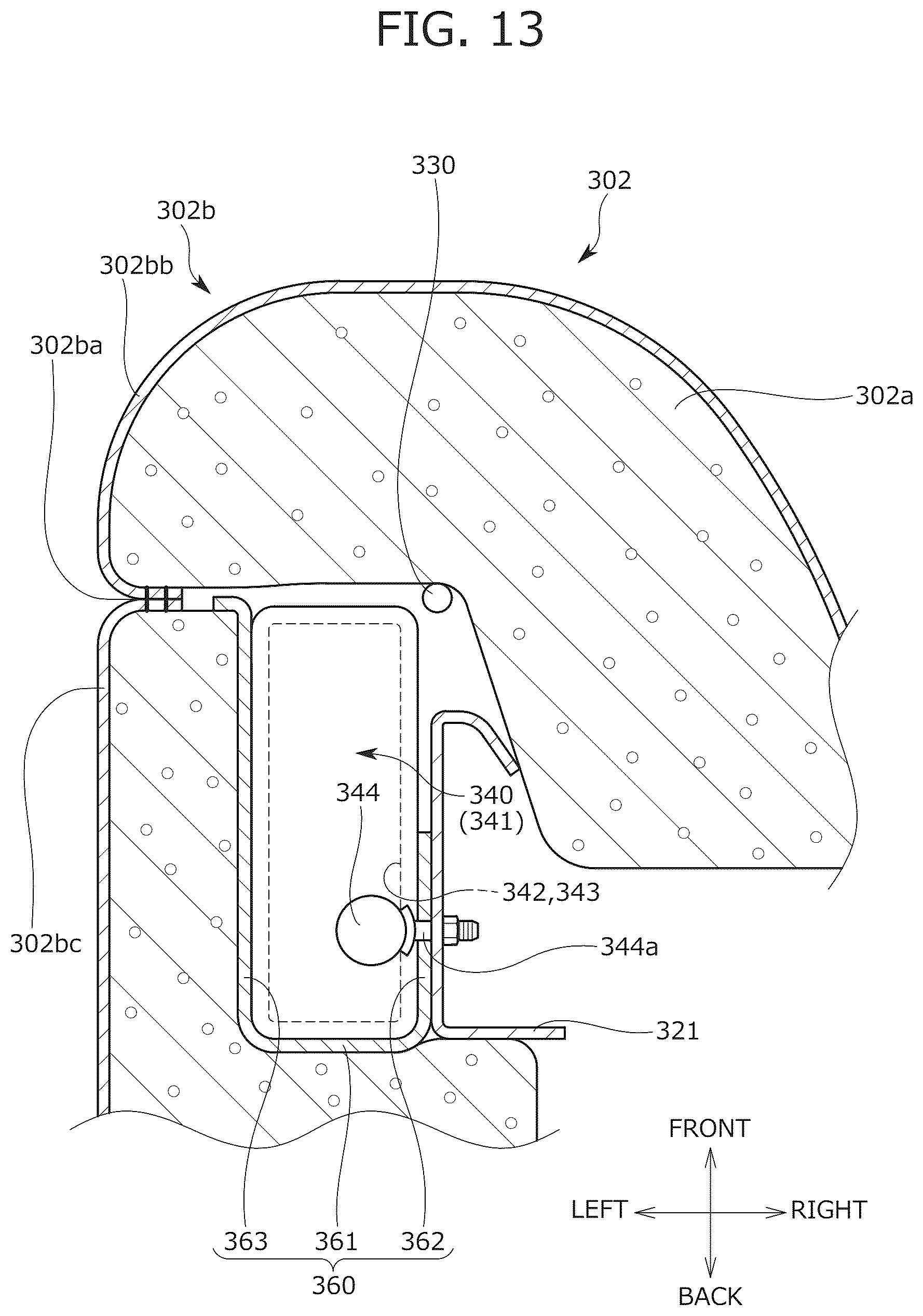 Patent US12311817 Figure 17 – Conveyance seat