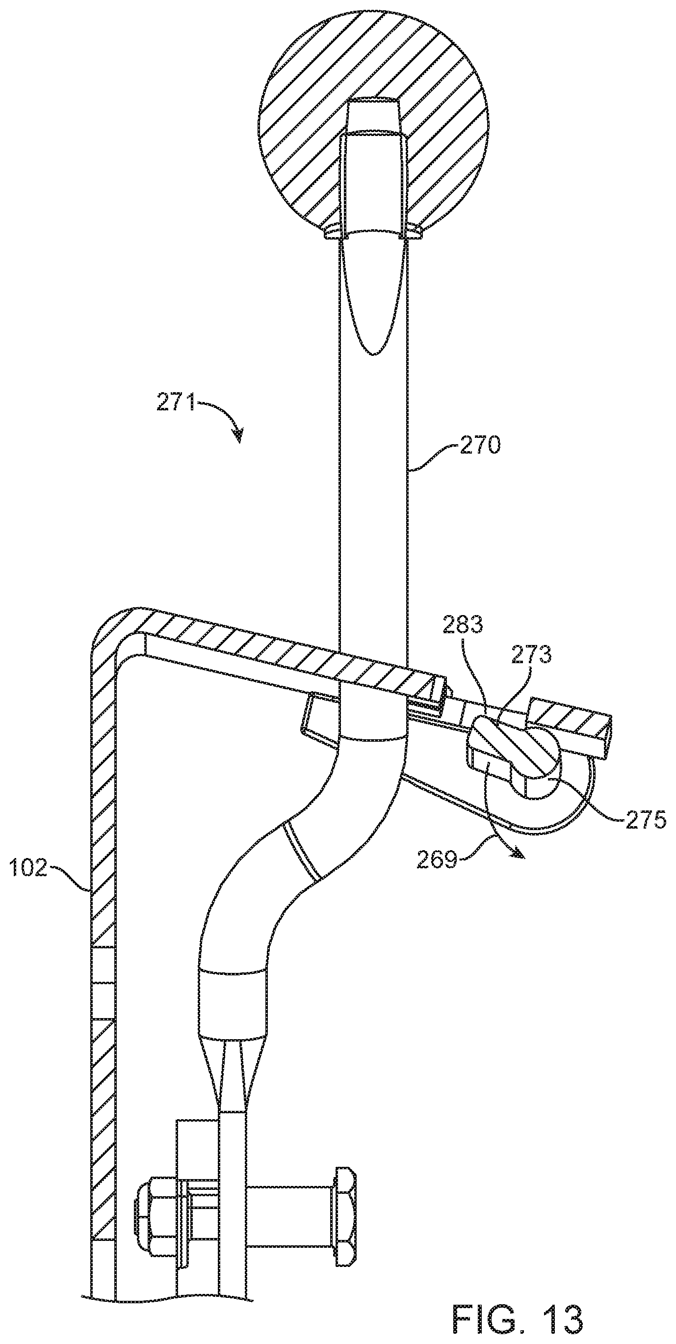 Patent US12311818 Figure 13 – Grounds maintenance vehicle with adjustable suspension system