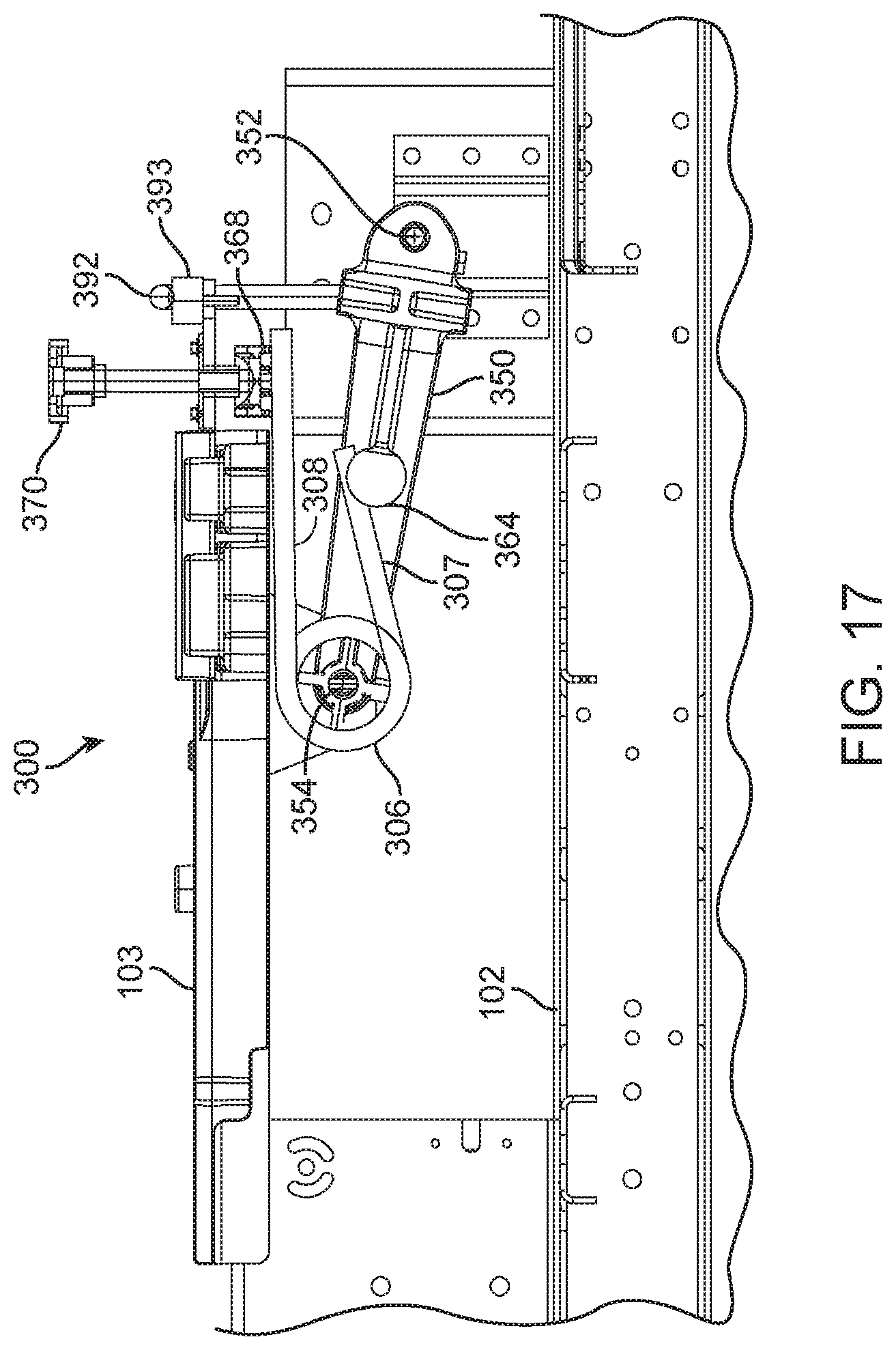 Patent US12311818 Figure 17 – Grounds maintenance vehicle with adjustable suspension system