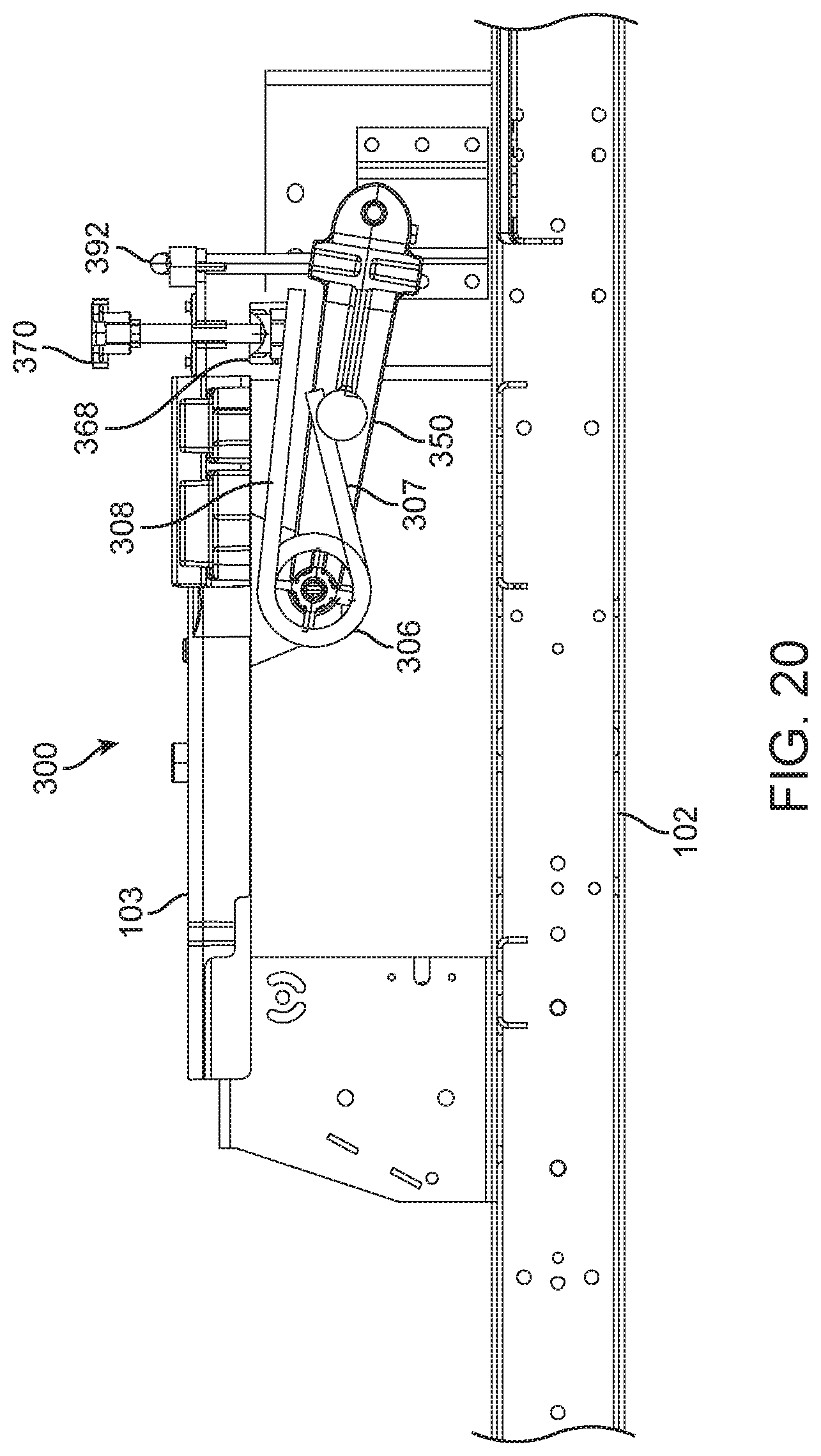 Patent US12311818 Figure 20 – Grounds maintenance vehicle with adjustable suspension system