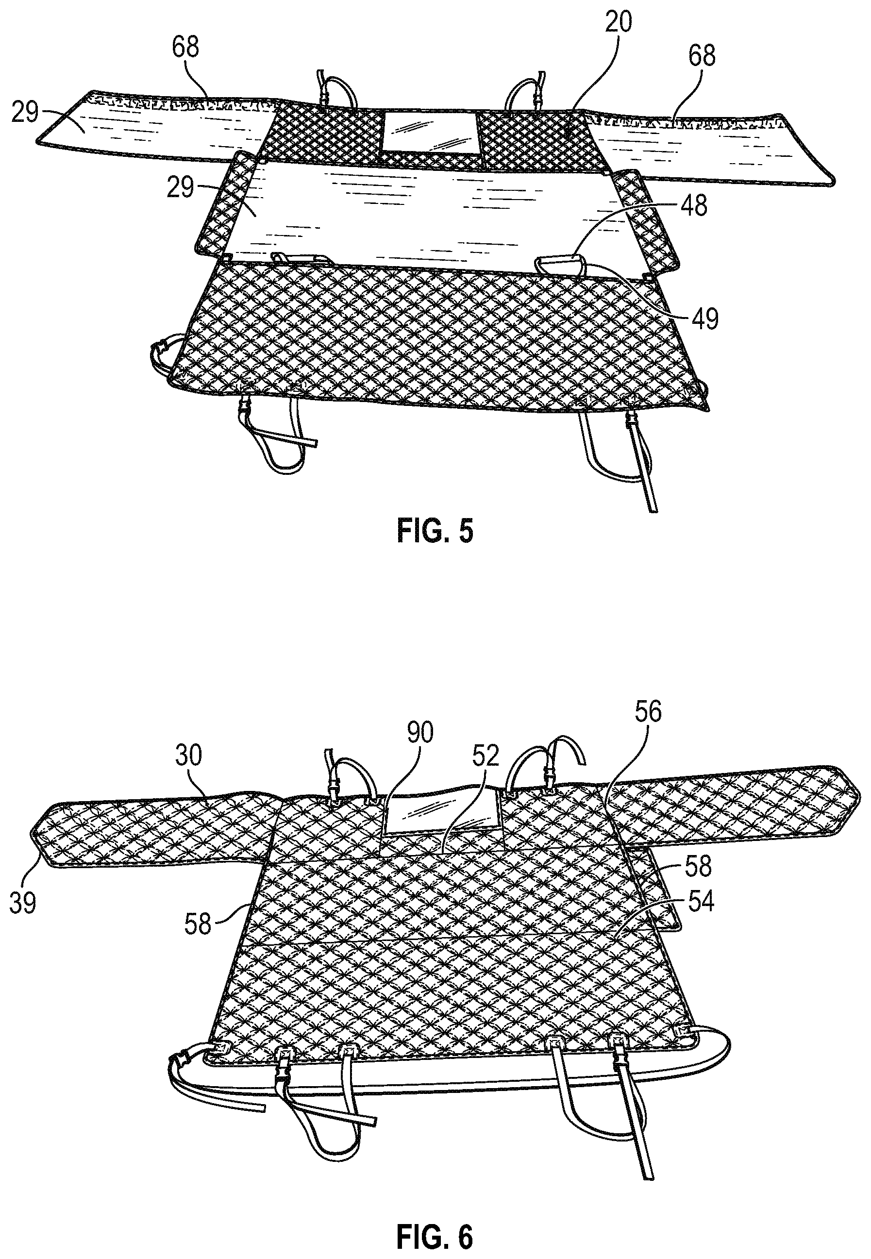 Patent US12311819 Figure 4 – Cover for fold-up vehicle seats