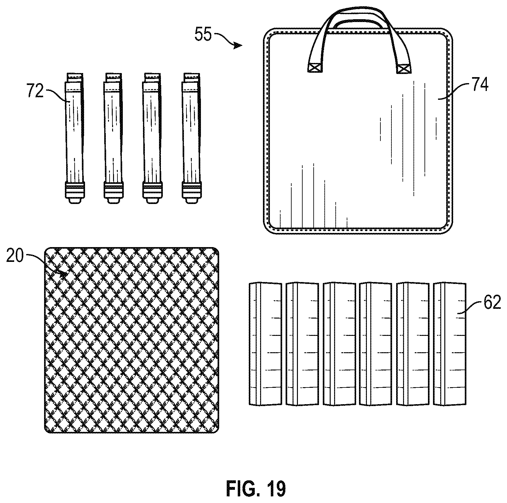 Patent US12311819 Figure 10 – Cover for fold-up vehicle seats