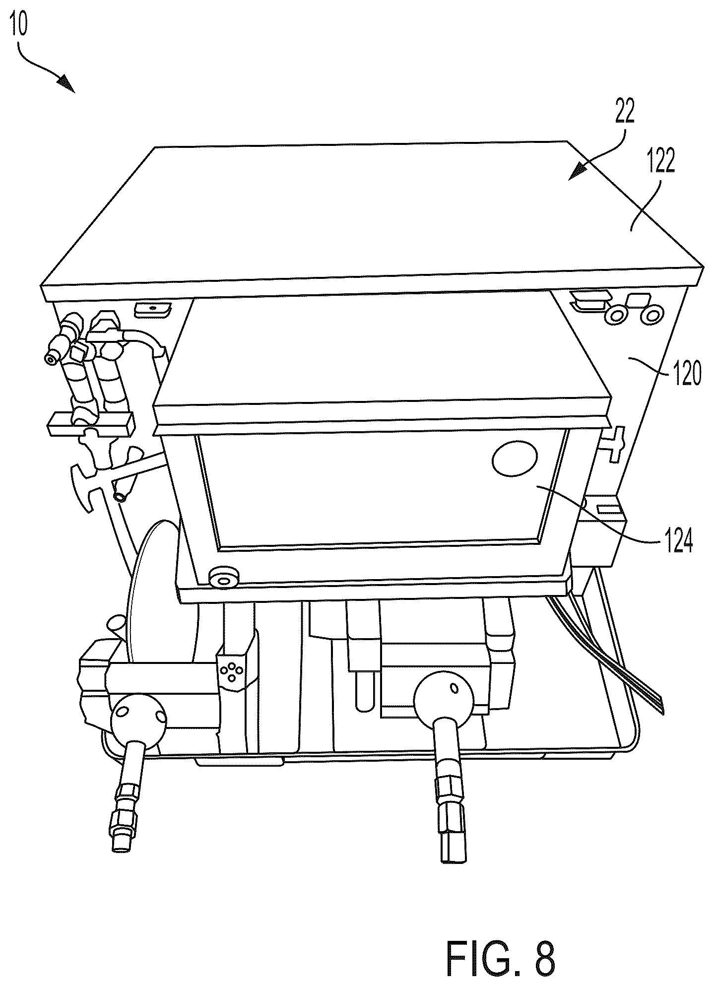 Patent US12311824 Figure 10 – Vehicle body having integrated fluid transfer system