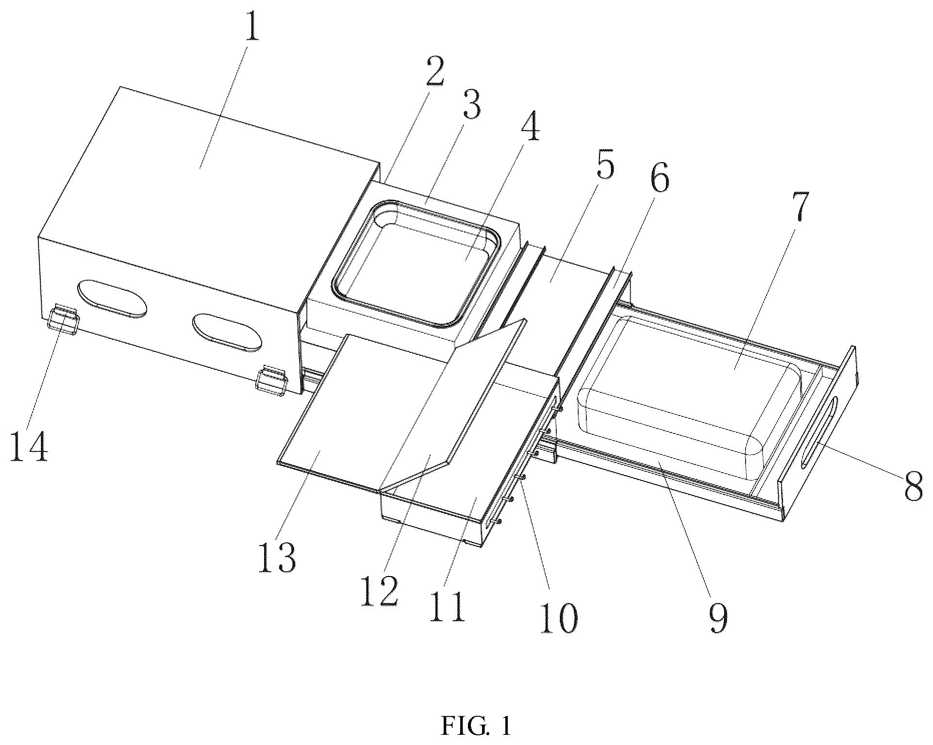 Patent US12311825 Figure 1 – Vehicle mounted mobile kitchen