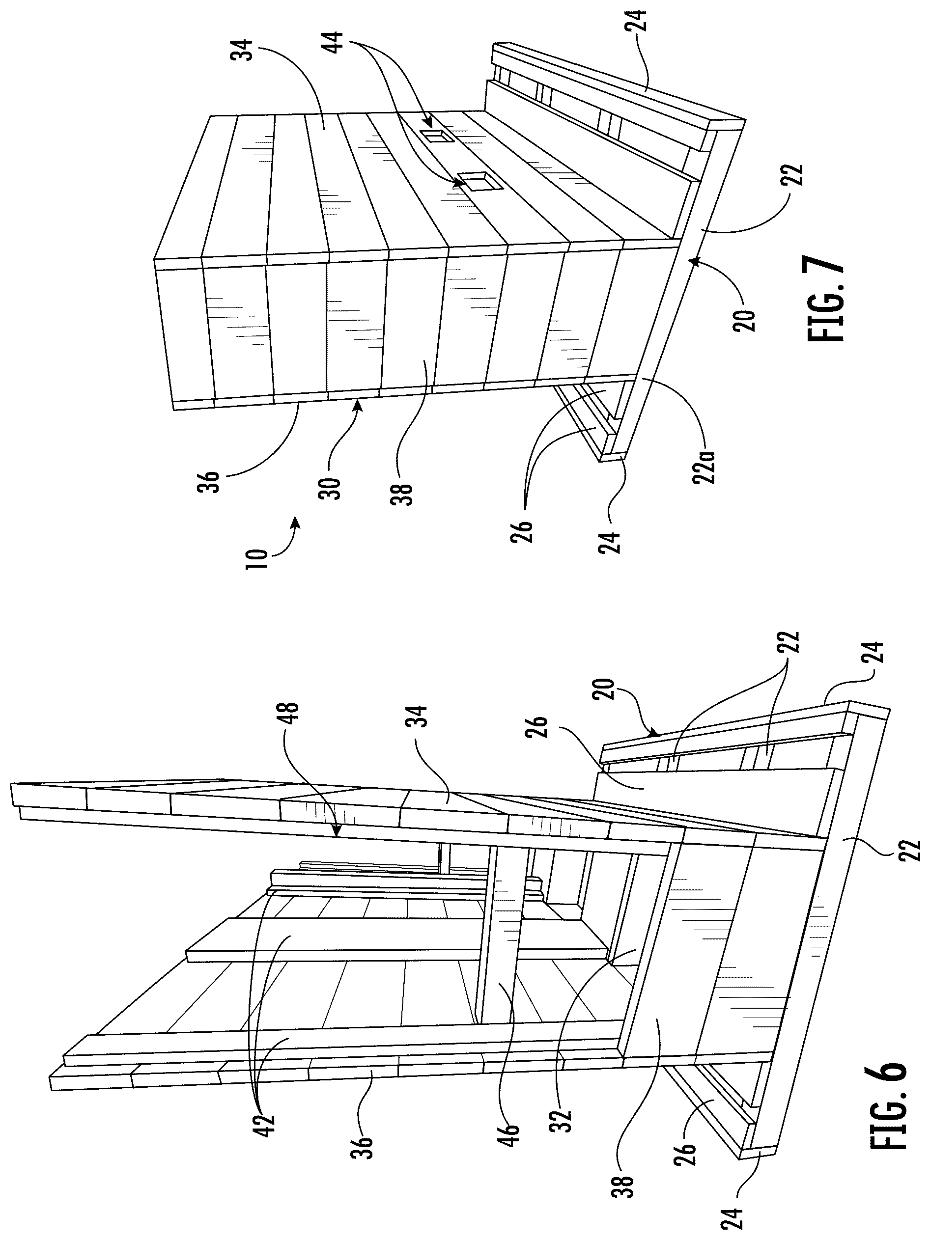 Patent US12311830 Figure 4 – Bulkhead for trailers and shipping containers
