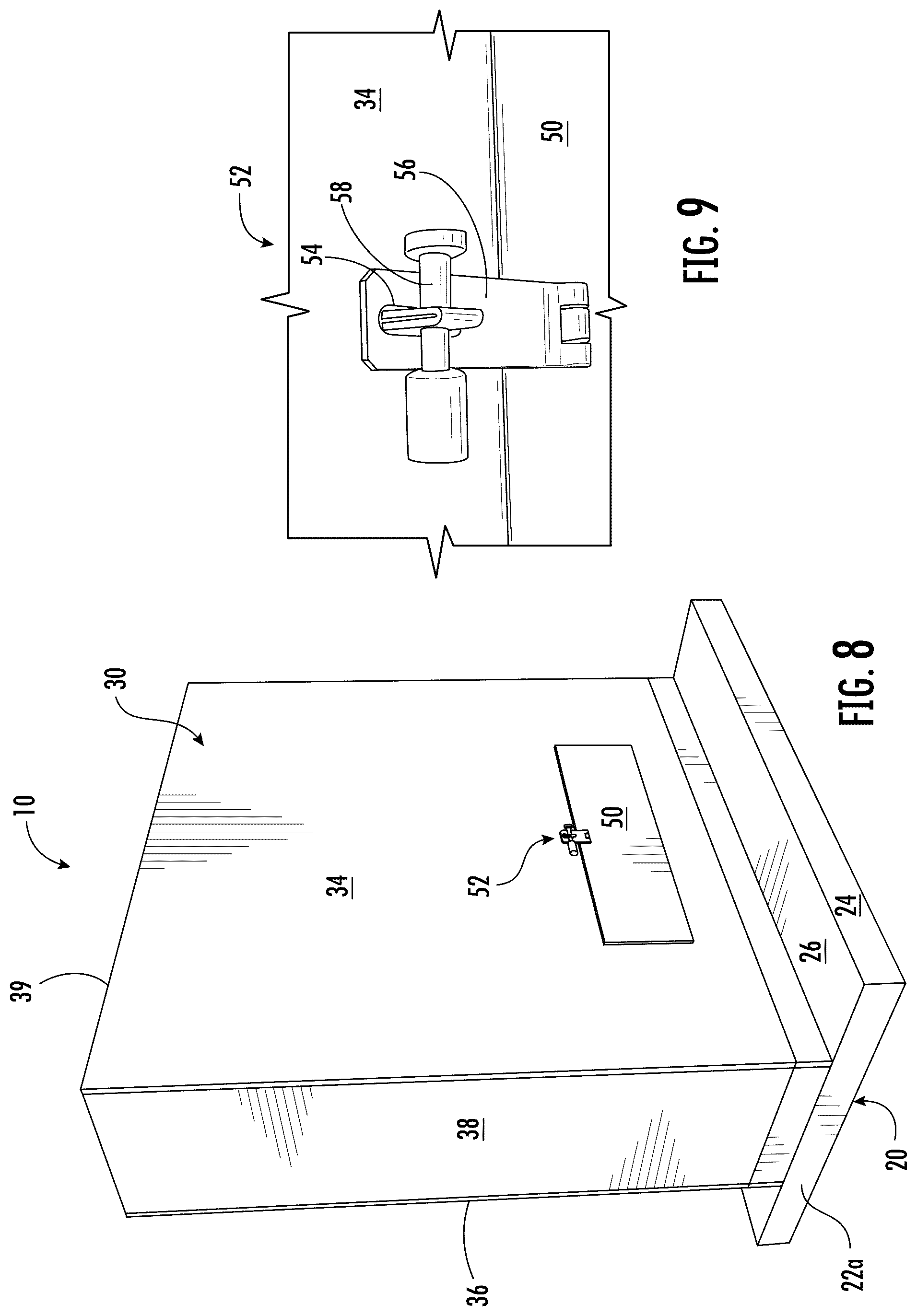 Patent US12311830 Figure 5 – Bulkhead for trailers and shipping containers