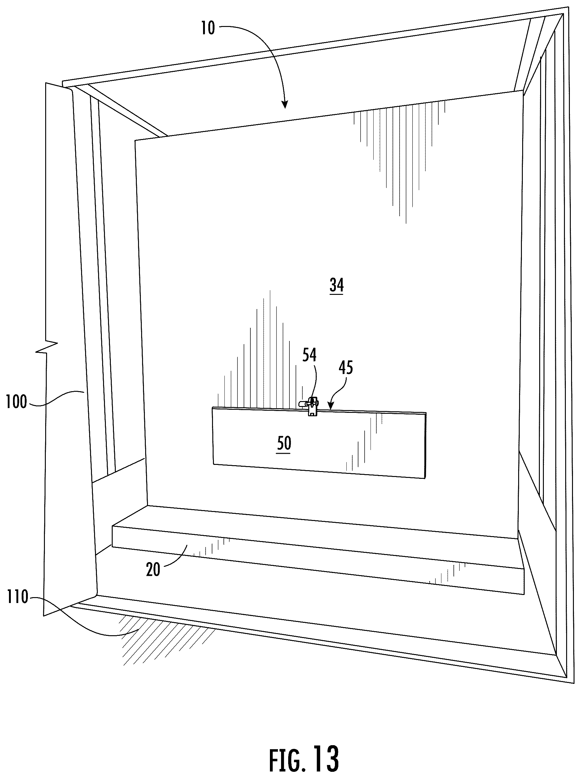 Patent US12311830 Figure 9 – Bulkhead for trailers and shipping containers