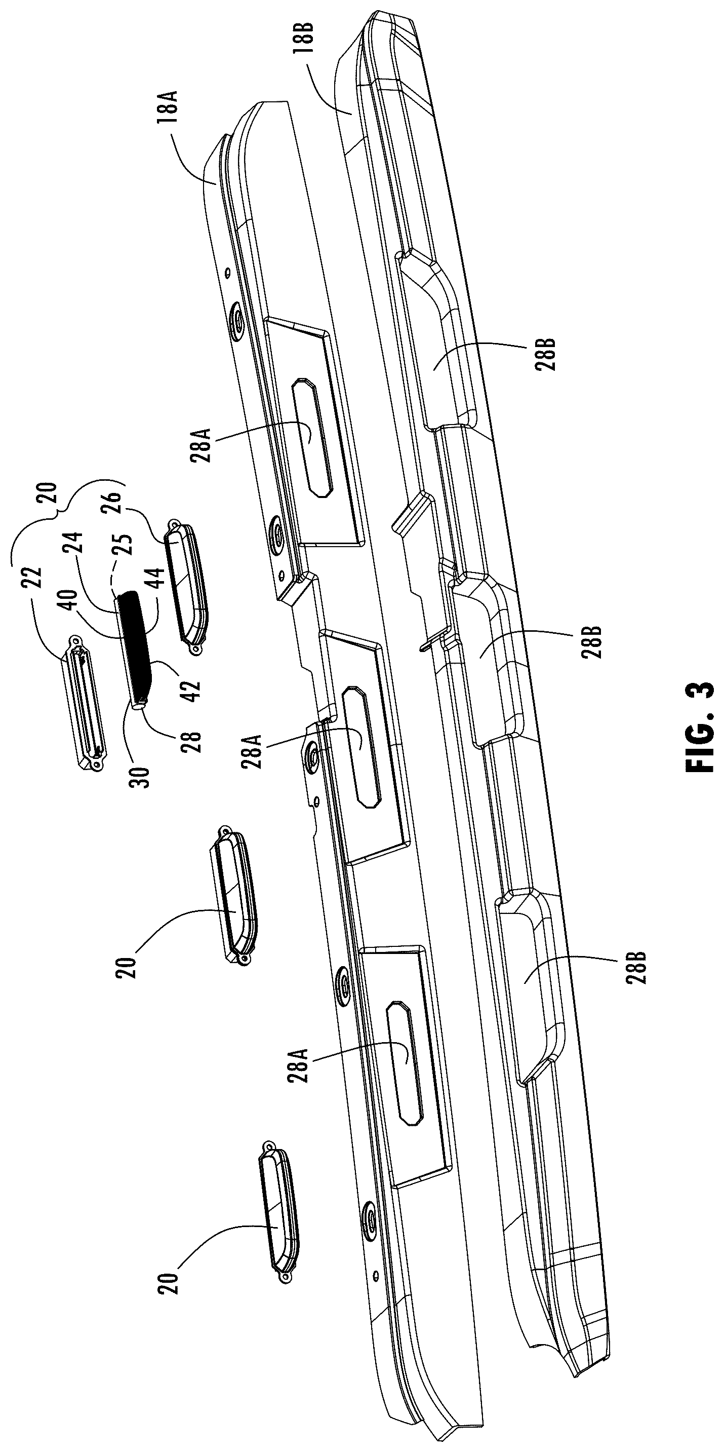 Patent US12311833 Figure 3 – Vehicle marker lighting device having a light pipe